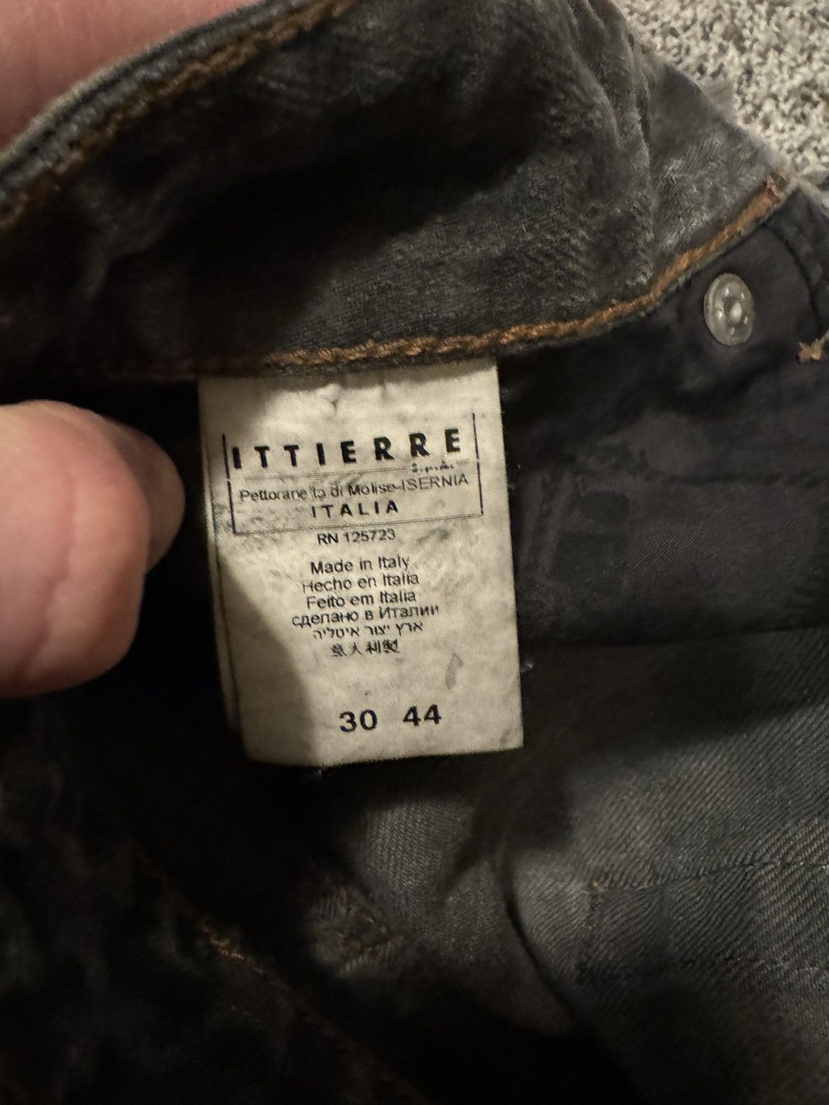 John Galliano Grey John Galliano G Denim Size US 30 / EU 46 - 6 Thumbnail