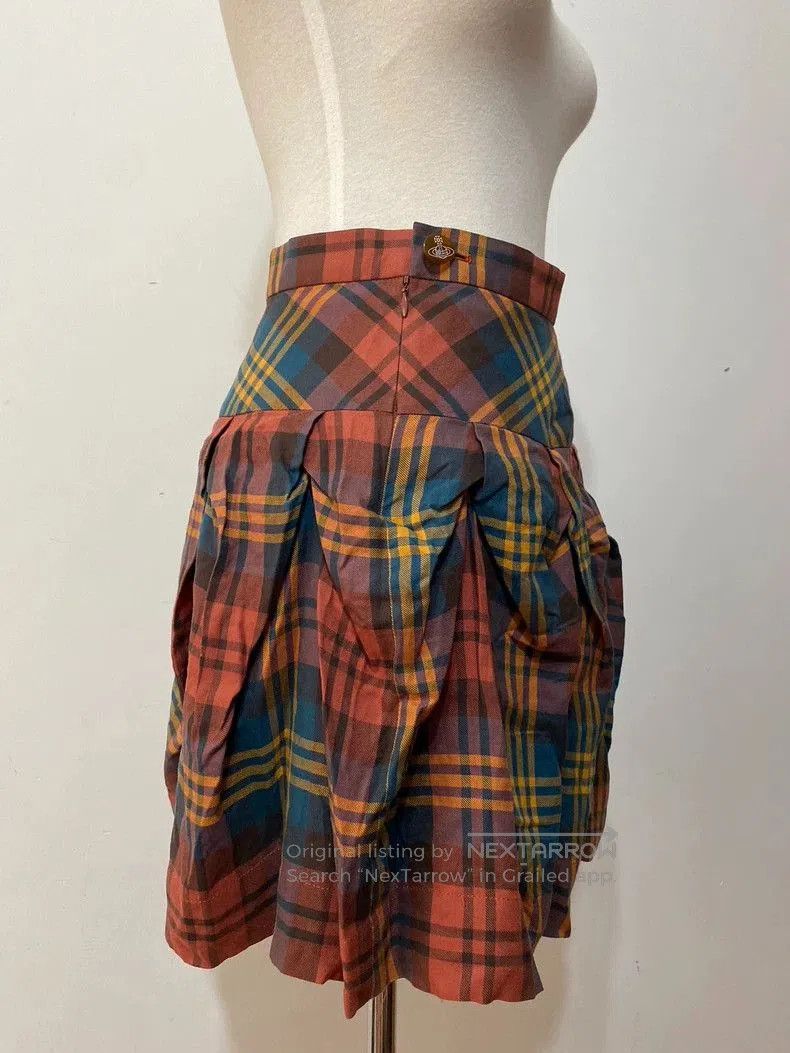 Vivienne Westwood Vivienne Westwood Plaid Irregular Skirt . Size 26" / US 2 / IT 38 - 4 Thumbnail