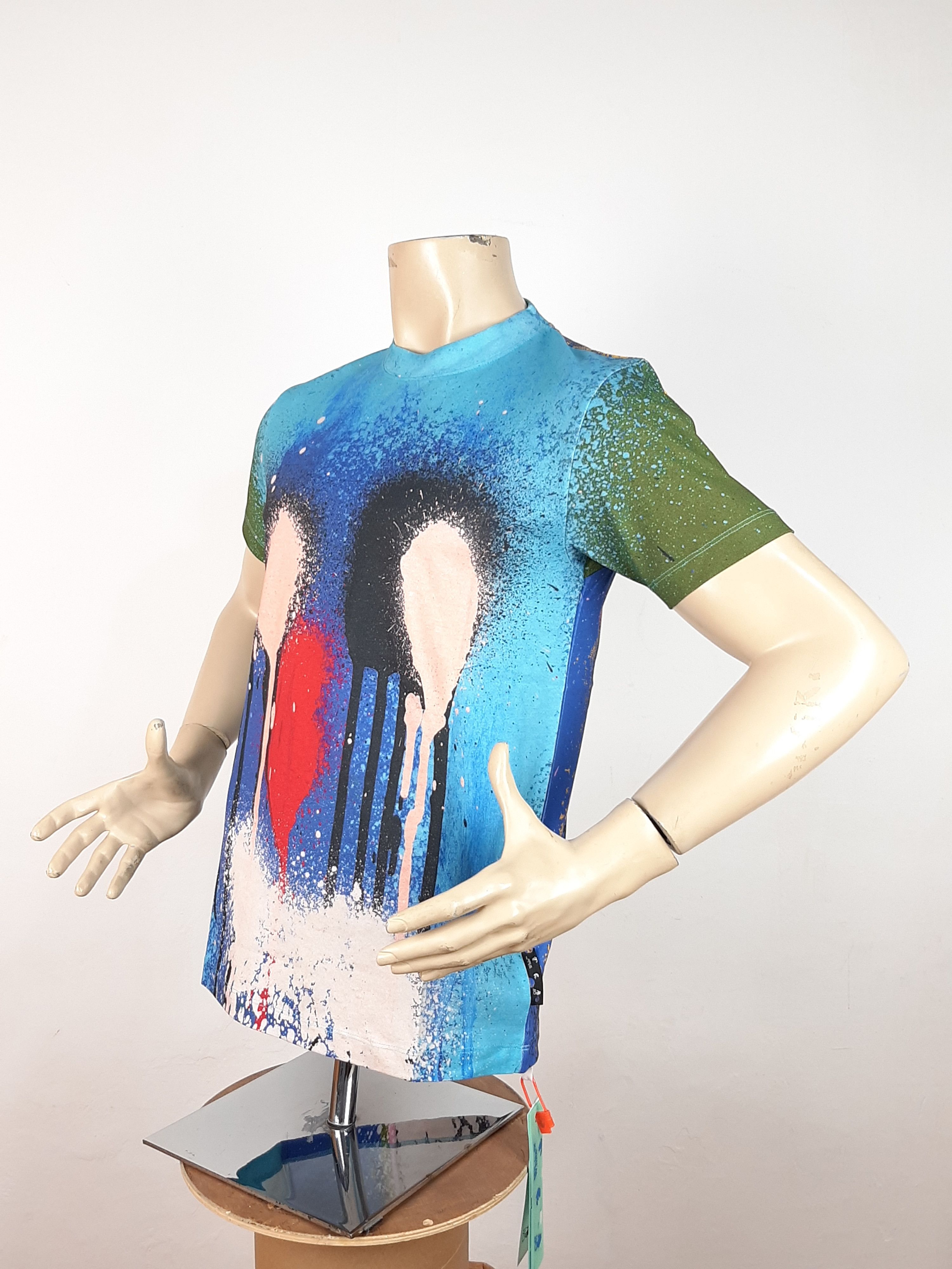 Off-White Off-White x Katsu Spray Paint T-Shirt Men's Size S Size US S / EU 44-46 / 1 - 2 Thumbnail