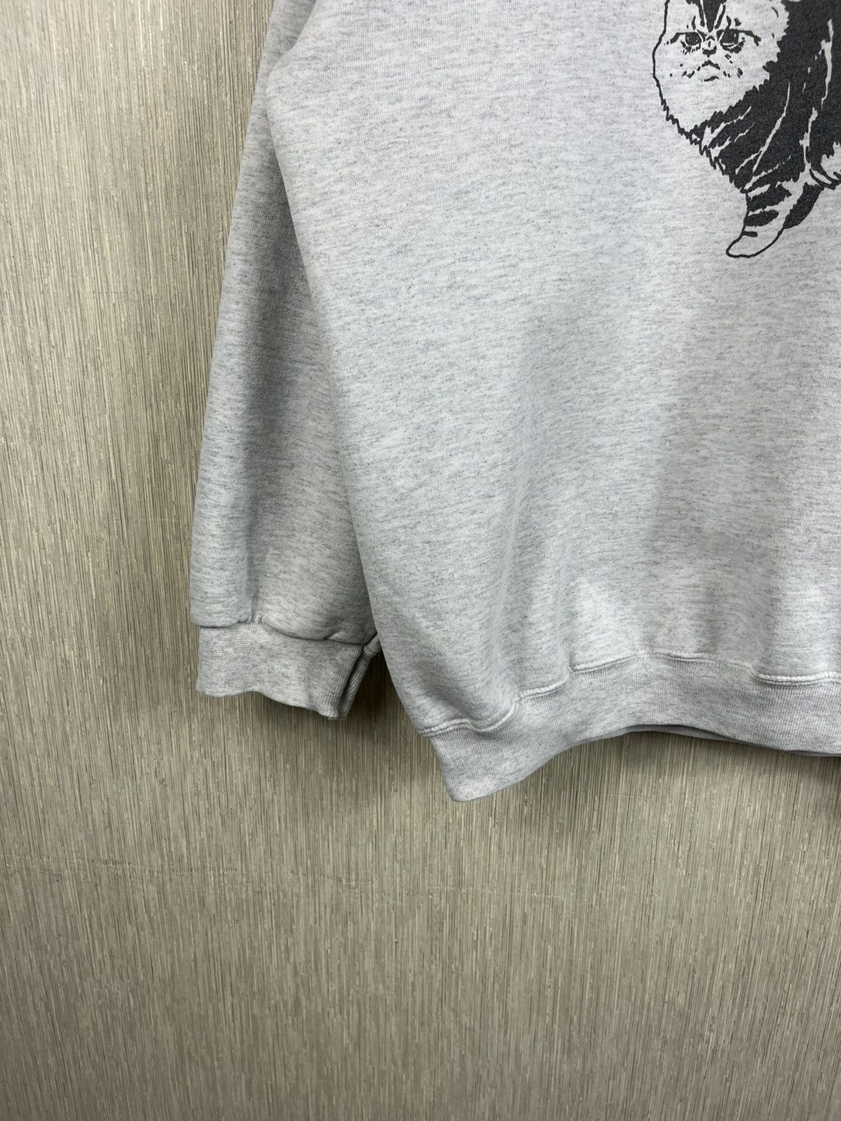 Vintage Vintage 90s Hanes Ultimate cotton A real man loves cats y2k Size US M / EU 48-50 / 2 - 9 Thumbnail