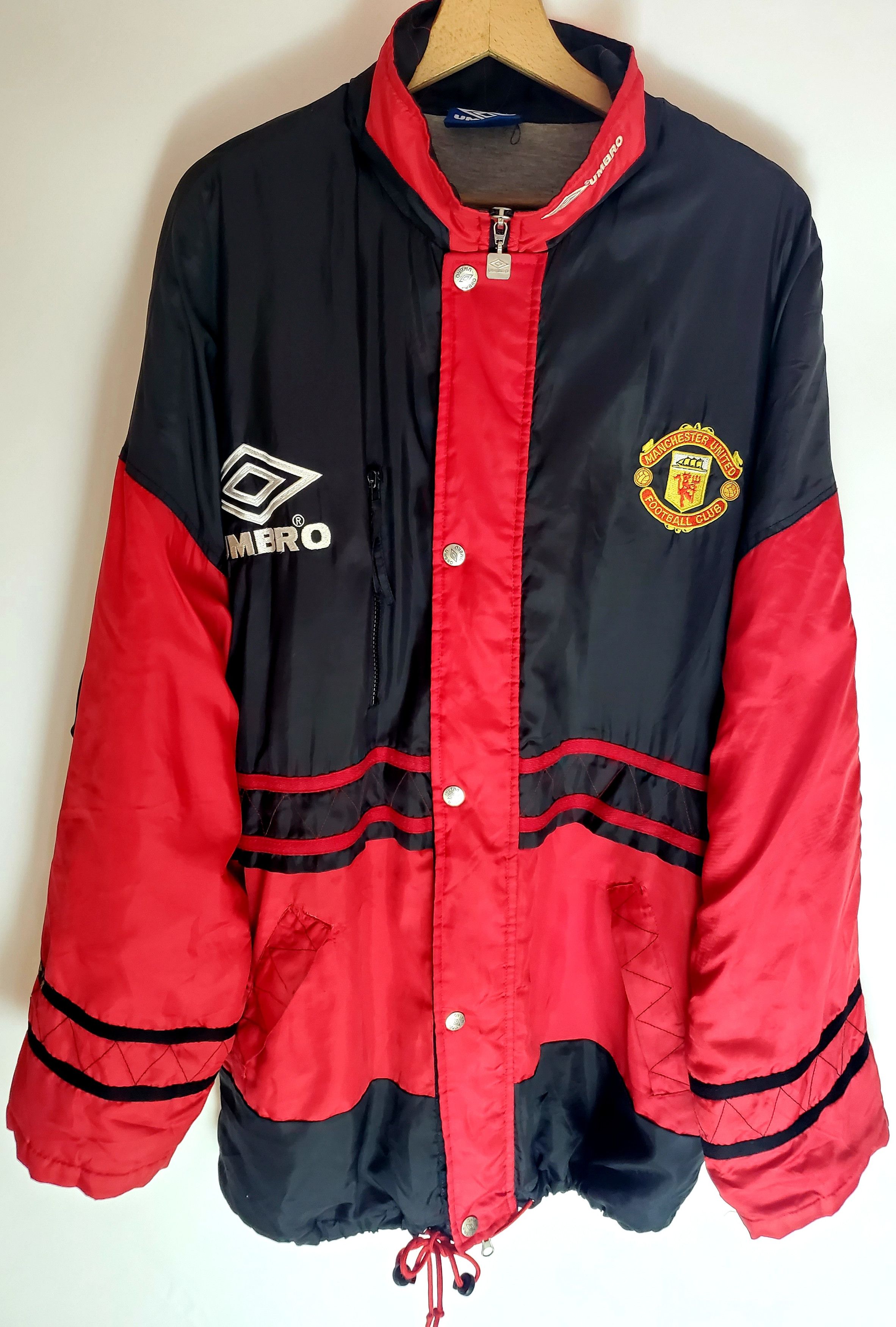 Umbro Manchester United Football Coat 1994/96 Alex Ferguson L Size US L / EU 52-54 / 3 - 1 Thumbnail