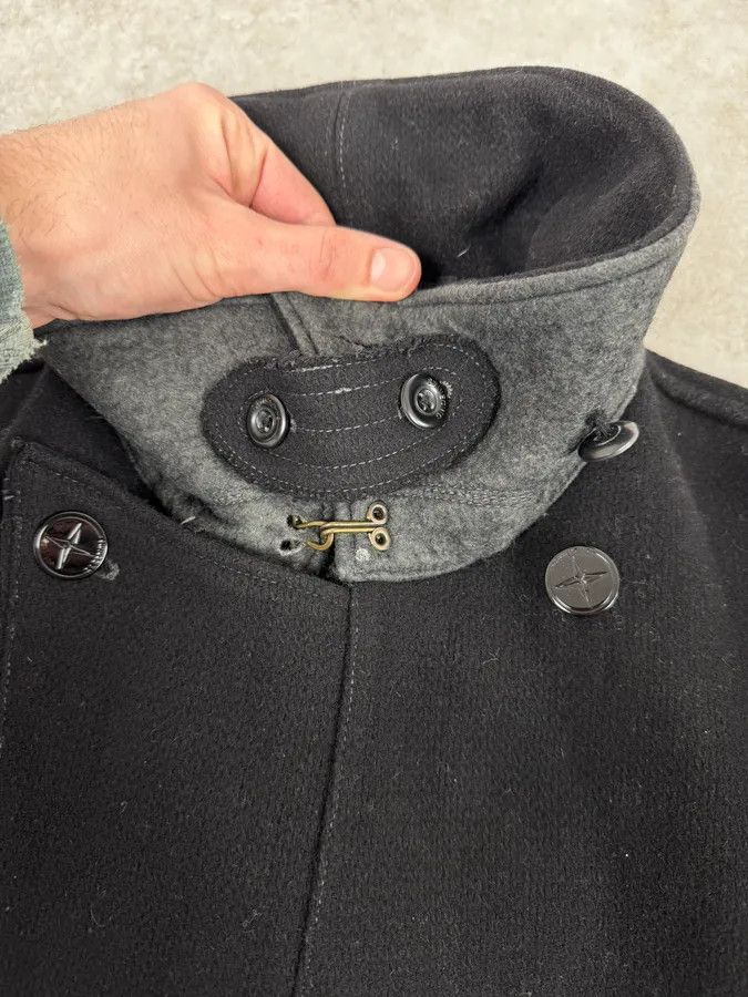 Stone Island Stone Island Black Classy Caban Wool Jacket Size US M / EU 48-50 / 2 - 11 Thumbnail