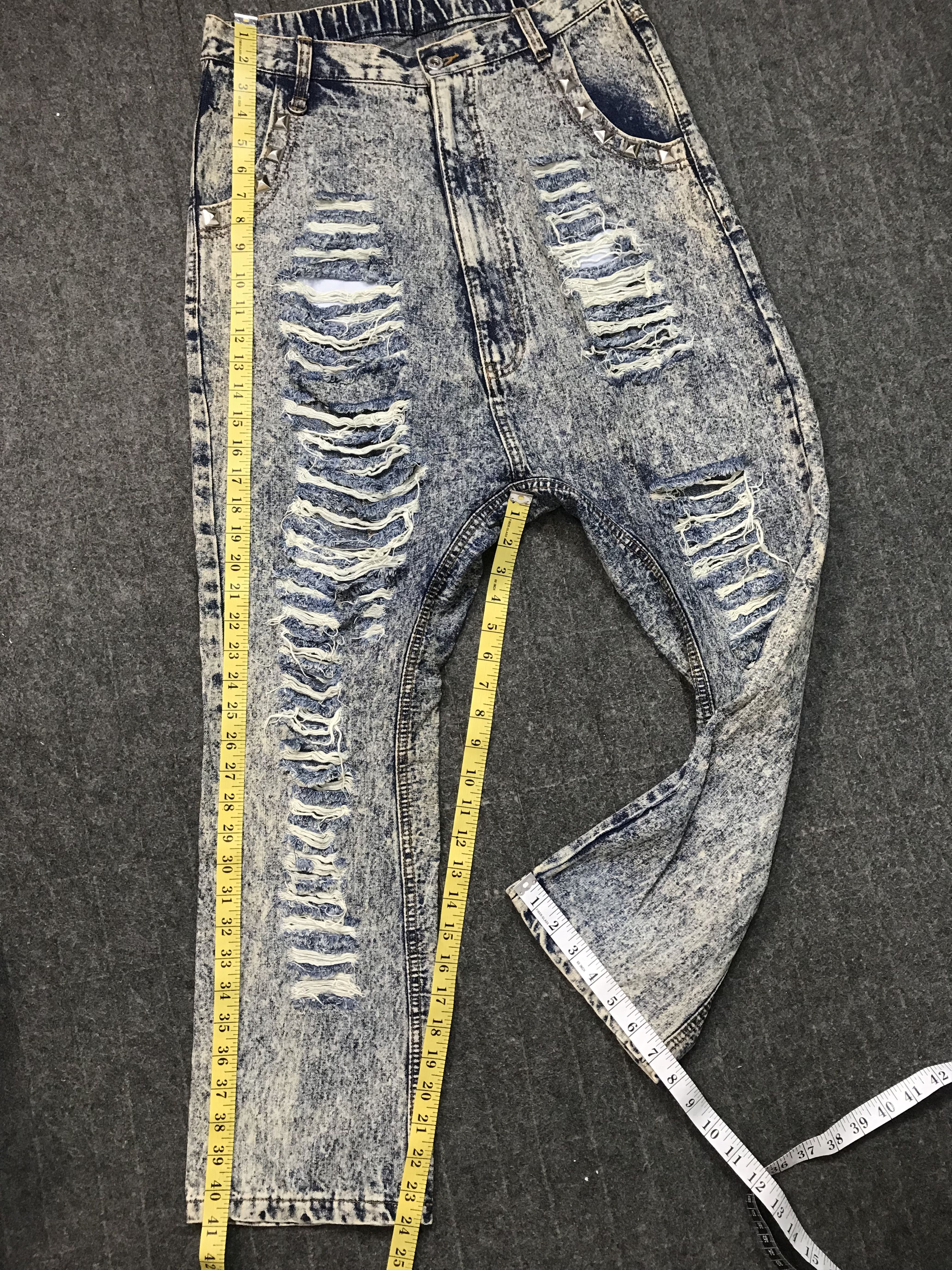 Japanese Brand Superlovers Lovers Rock Pant Drop Croth Baggy Rise 30 31 Size US 30 / EU 46 - 14 Thumbnail