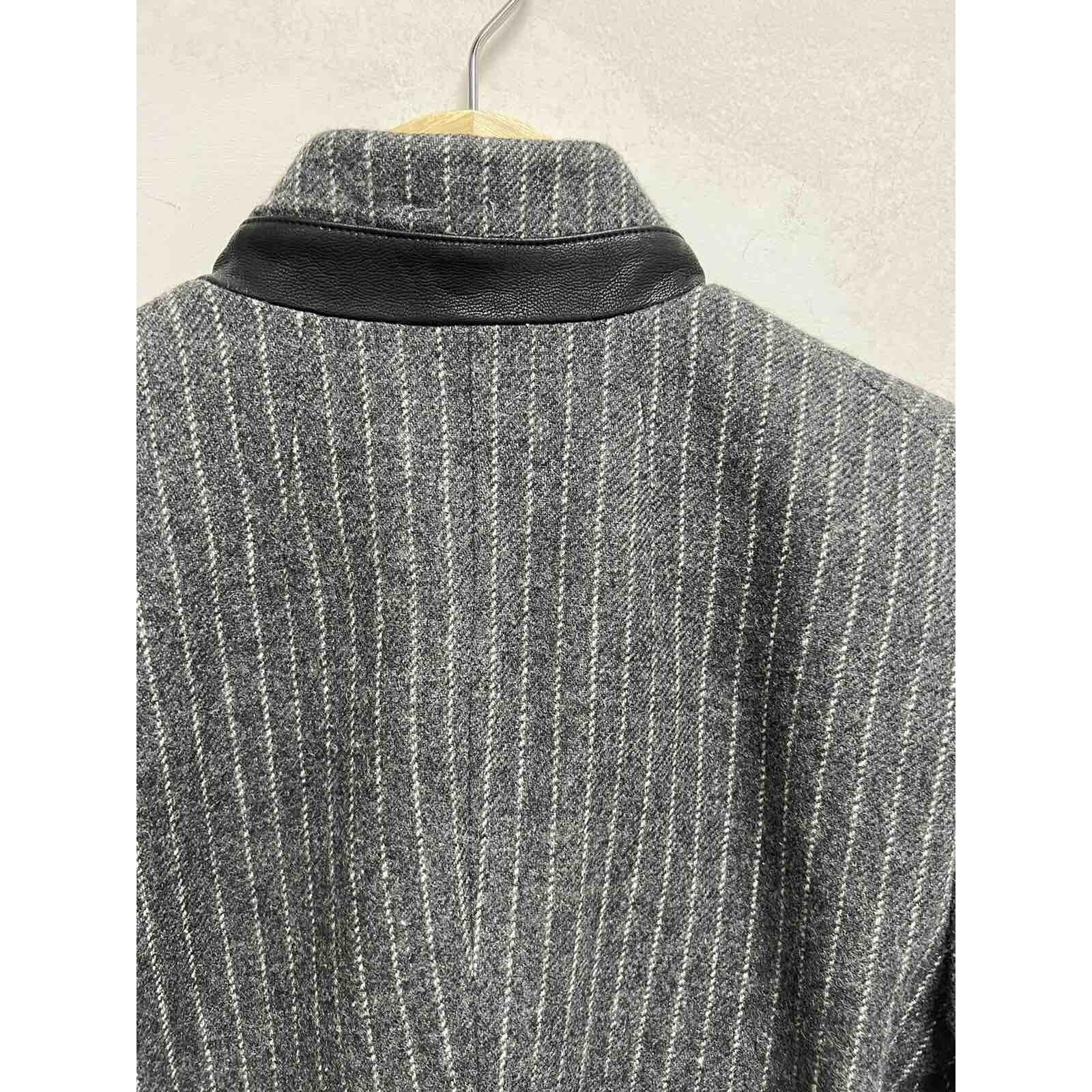 Banana Republic Banana Republic Women Wool Blend Jacket Gray Size 2 A000638 Size XS / US 0-2 / IT 36-38 - 12 Thumbnail