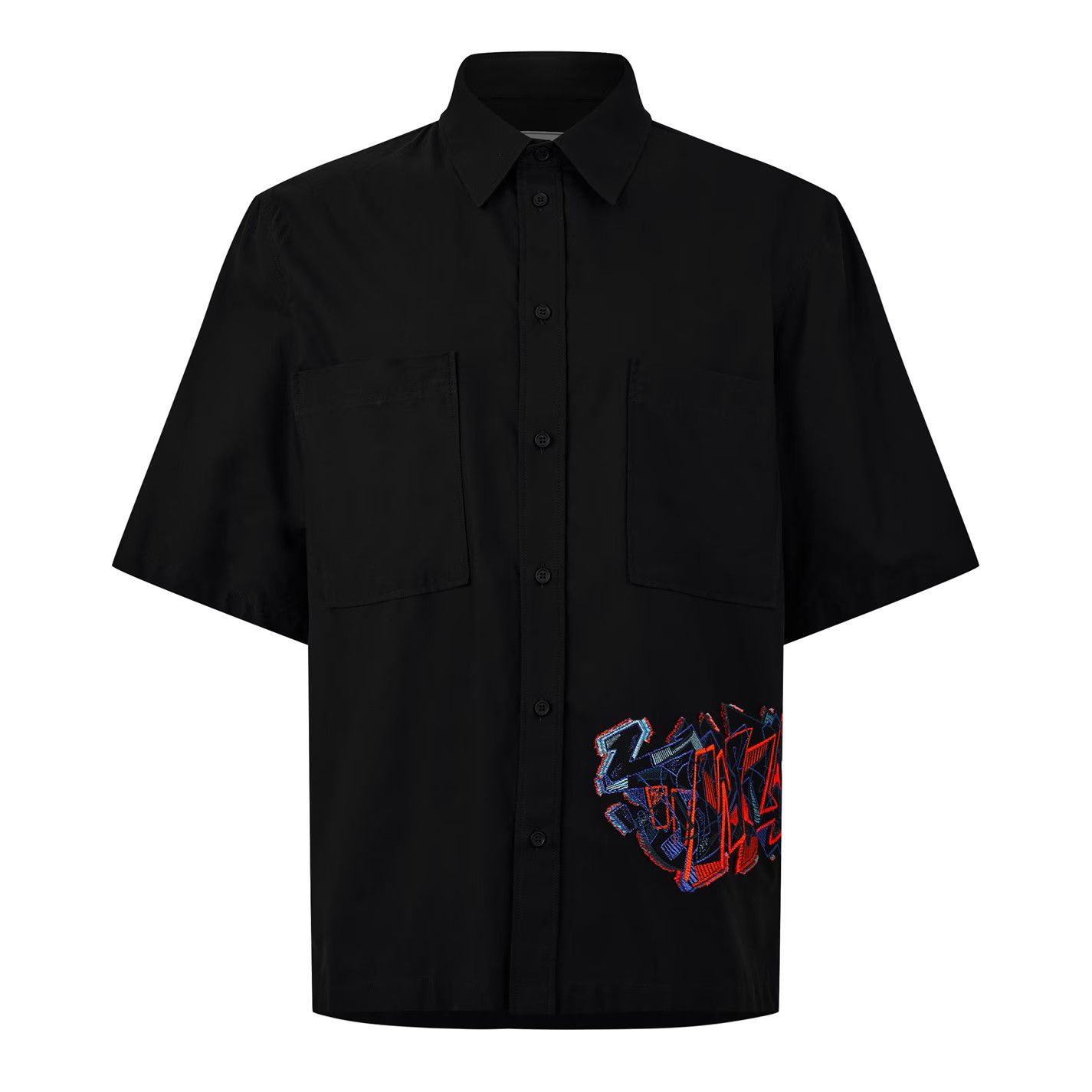 Off-White o1g2r1mq0226 Shirt In Black Size US XS / EU 42 / 0 - 1 Thumbnail