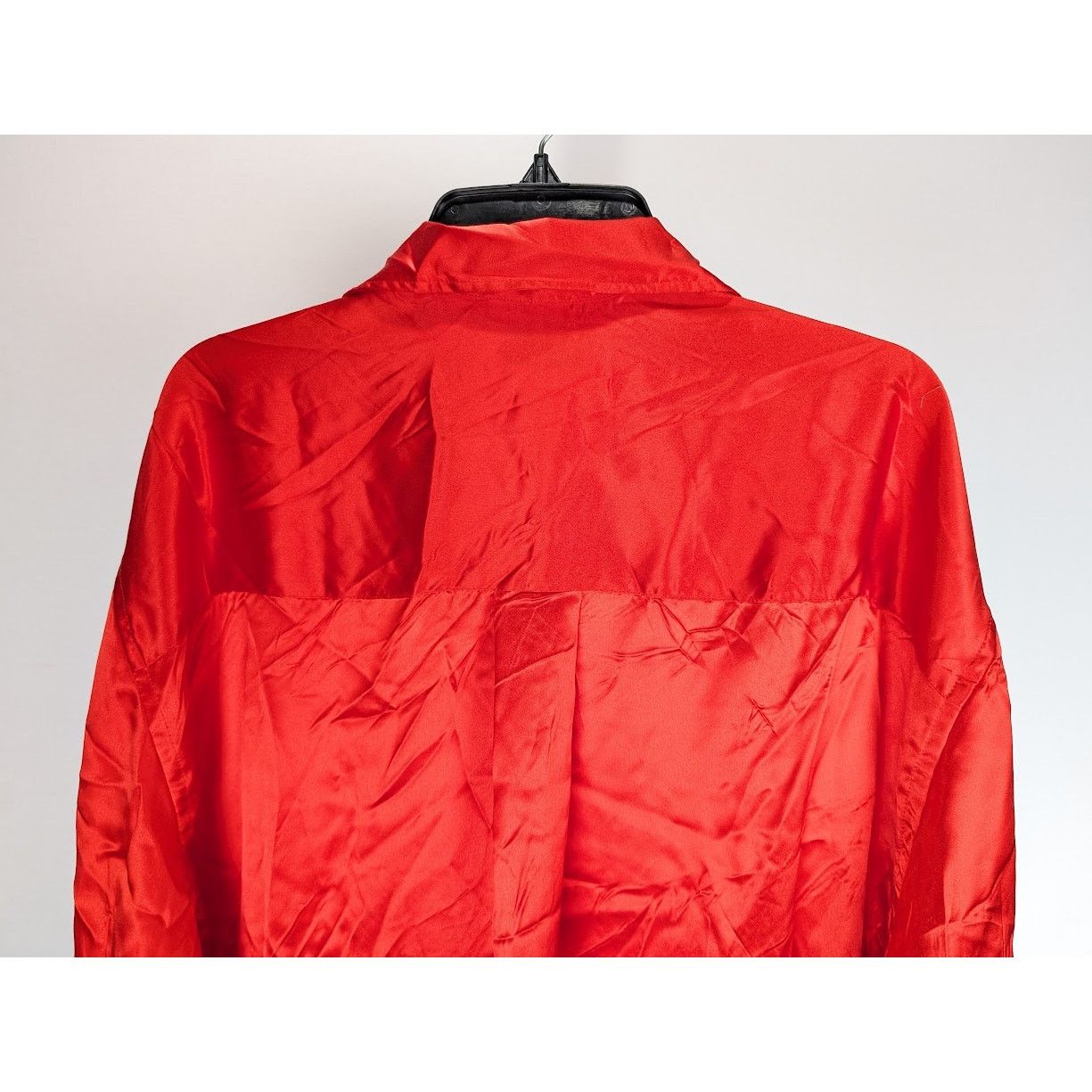 Balenciaga o1rshd1 Short Sleeve Shirt in Red Size US M / EU 48-50 / 2 - 14 Thumbnail