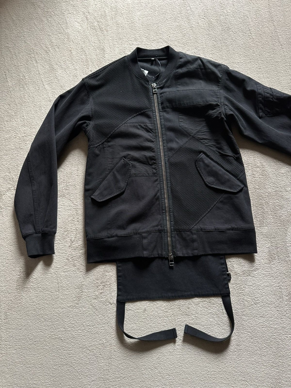 Helmut Lang Helmut Lang H01HM402 Patchwork Bomber Mesh/Straps Size Small Size US S / EU 44-46 / 1 - 5 Thumbnail