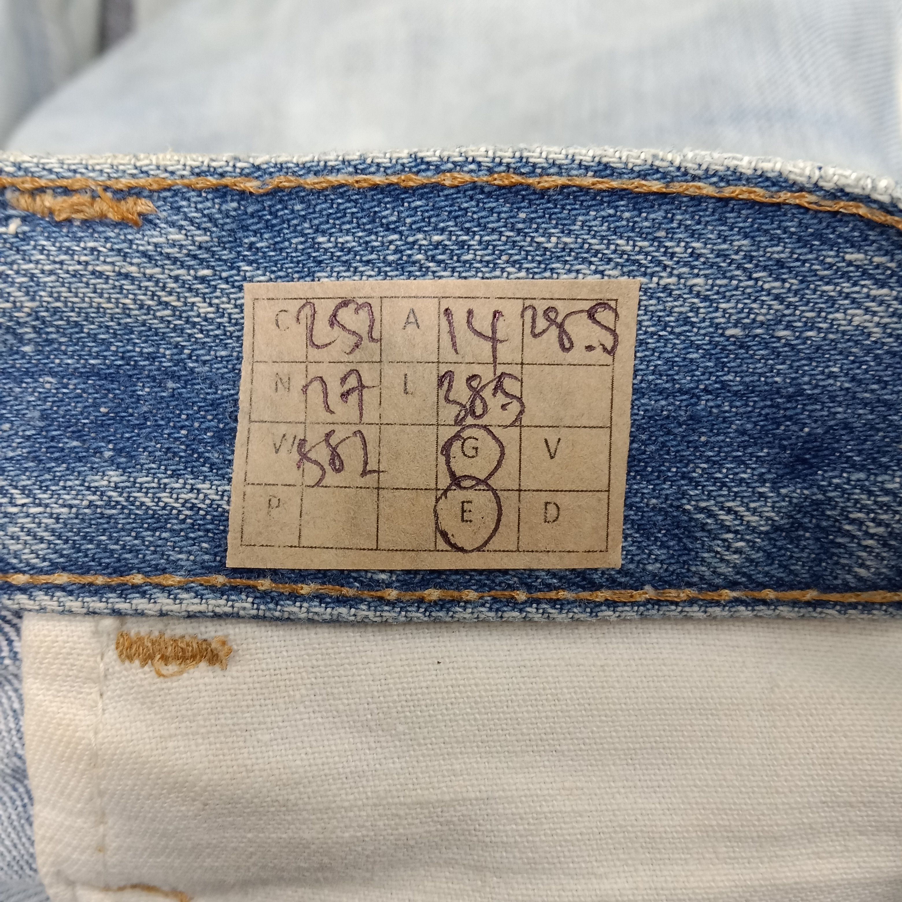 Levi's Levi's American Distressed Style Bootcut Denim Jeans C252N27 Size US 28 / EU 44 - 15 Thumbnail