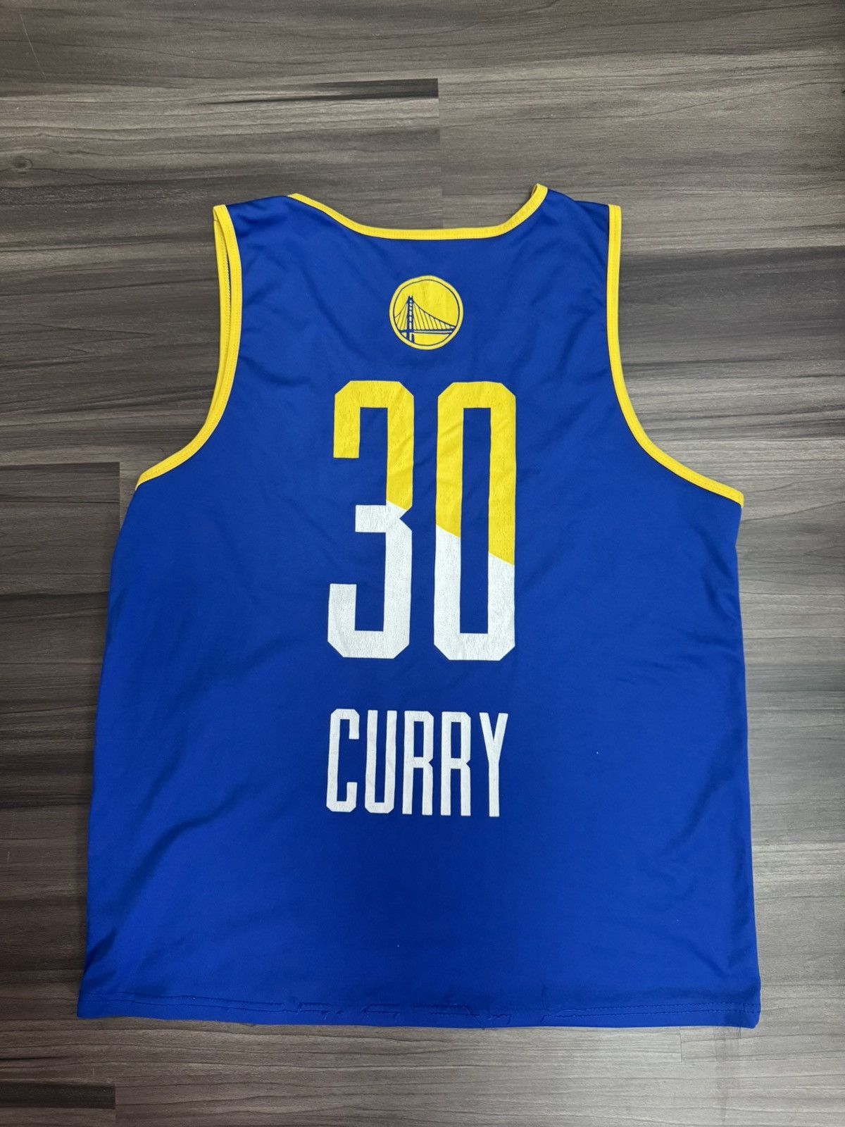 NBA NBA UNK Golden State Warriors Stephen Curry Jersey Size XL Size US XL / EU 56 / 4 - 4 Thumbnail