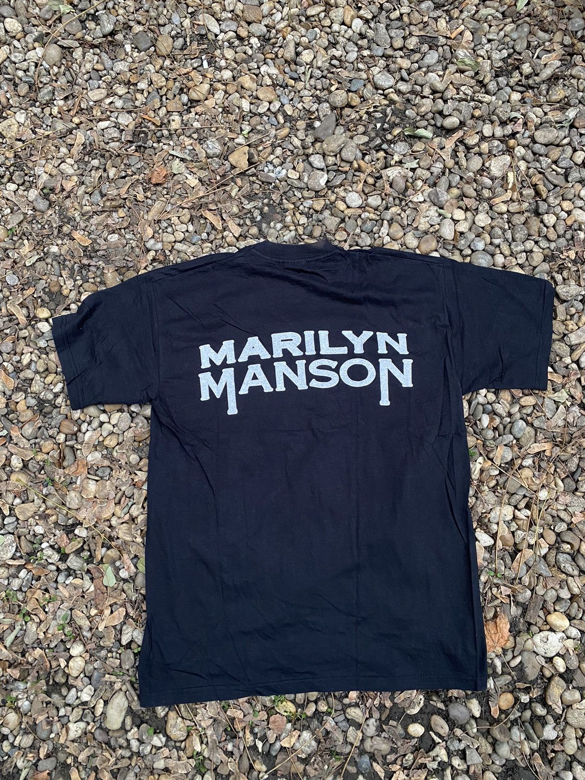Marilyn Manson × Vintage Vintage early 2000s Marilyn Manson Rock T-Shirt Size US M / EU 48-50 / 2 - 2 Thumbnail
