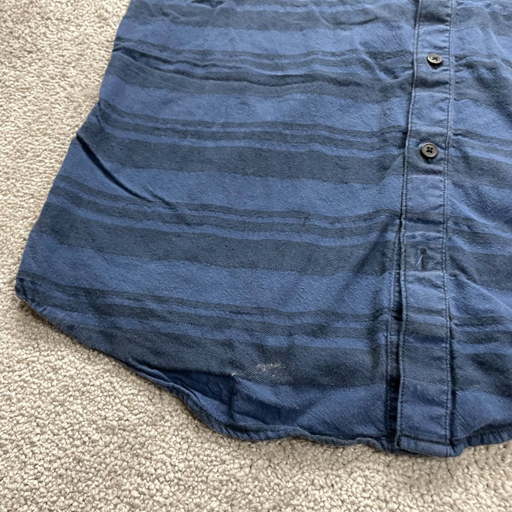 Vintage Columbia Flare Gun Omni Wick Flannel Shirt Mens L Blue Striped Cotton Casual Shirt Size US L / EU 52-54 / 3 - 4 Thumbnail
