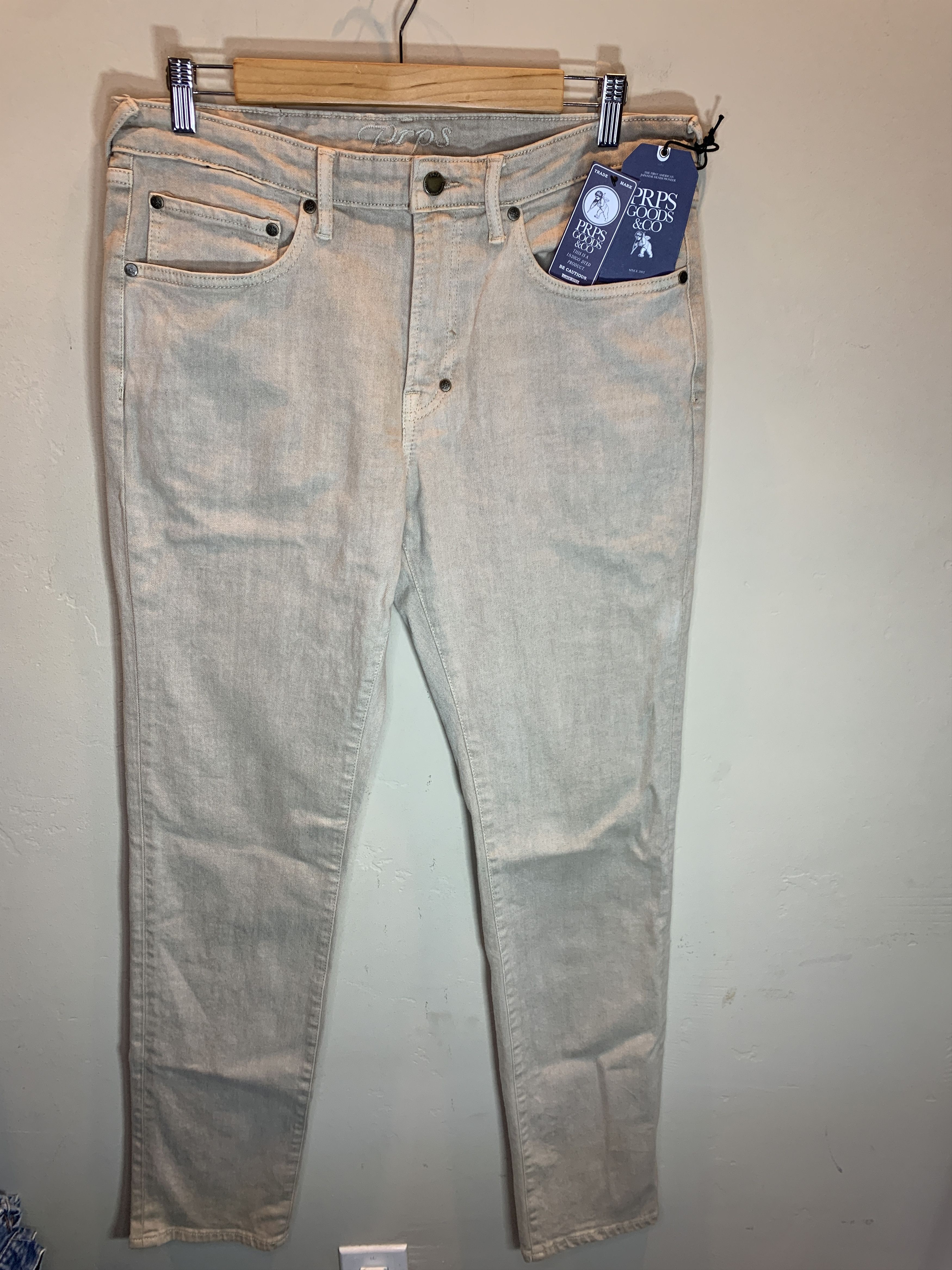 Prps *RARE* New PRPS Le Sabre Japanese Denim Jeans - 34 Size US 34 / EU 50 - 1 Thumbnail
