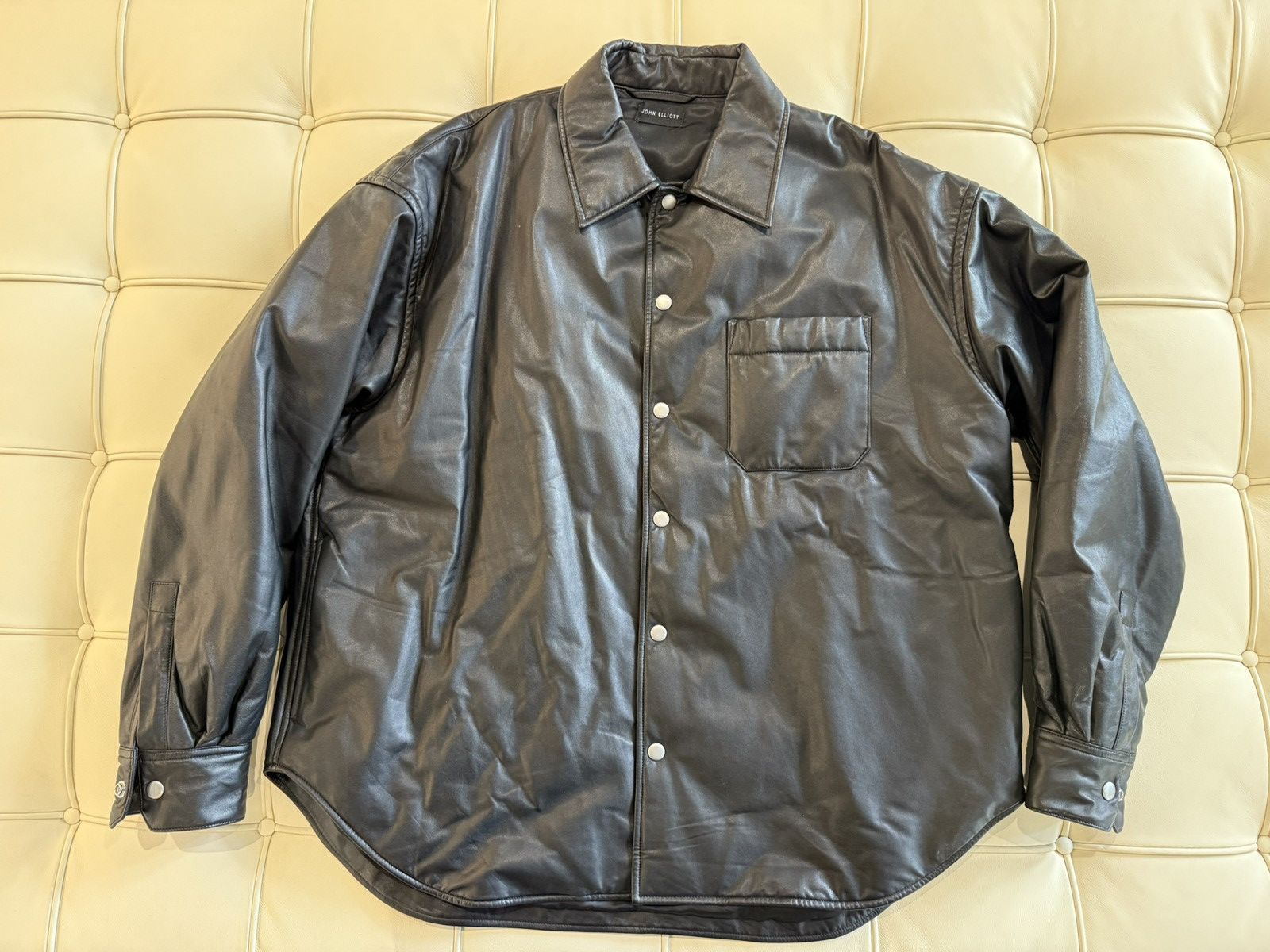 John Elliott John elliott leather scout overshirt Size US L / EU 52-54 / 3 - 1 Thumbnail