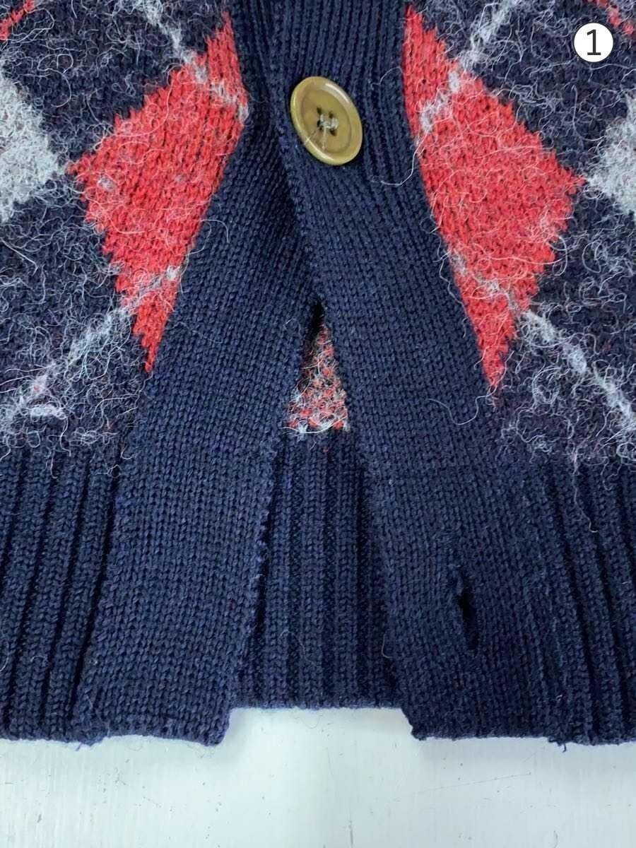 Undercover Alpaca Wool Argyle Knit Cardigan Size US M / EU 48-50 / 2 - 3 Thumbnail