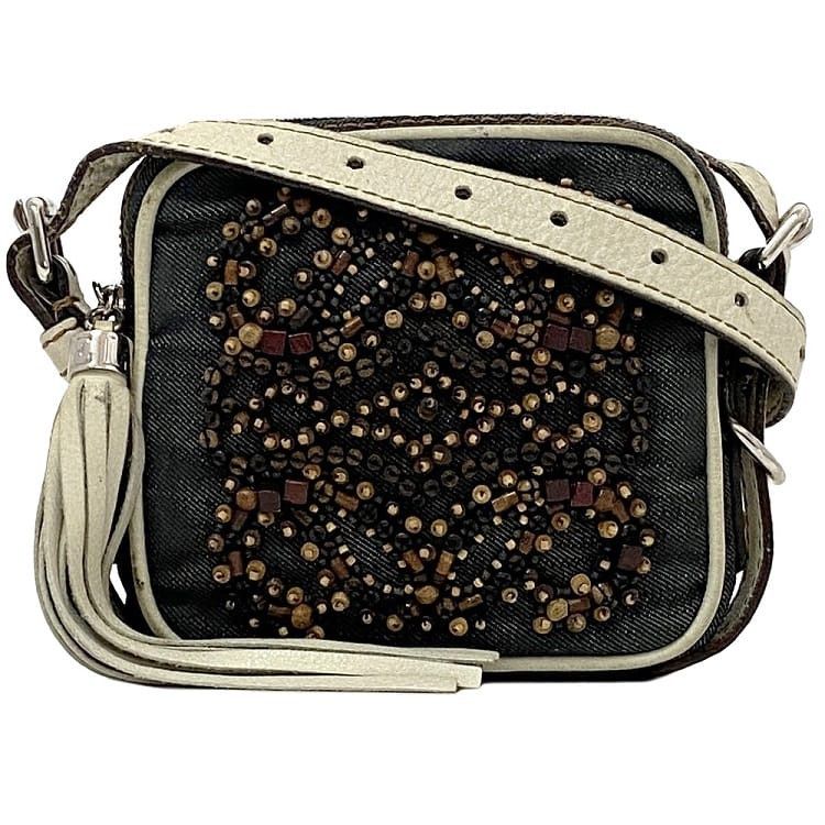 Loewe LOEWE Shoulder Bag Blue Denim Size ONE SIZE - 1 Thumbnail