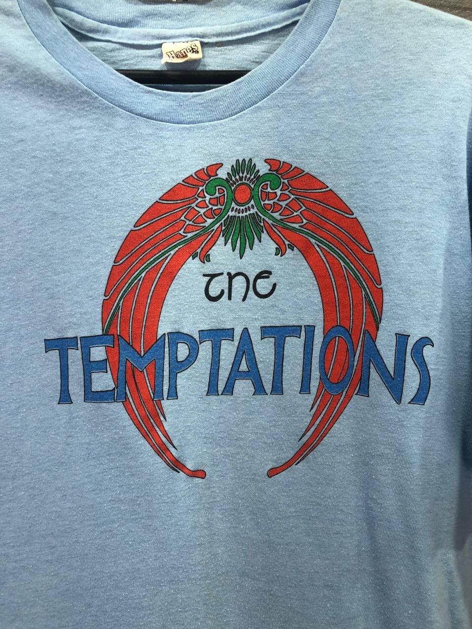 Band Tees The Temptations Reunion tour 1982 Vintage Tee Rare T-Shirt Size US XL / EU 56 / 4 - 10 Thumbnail
