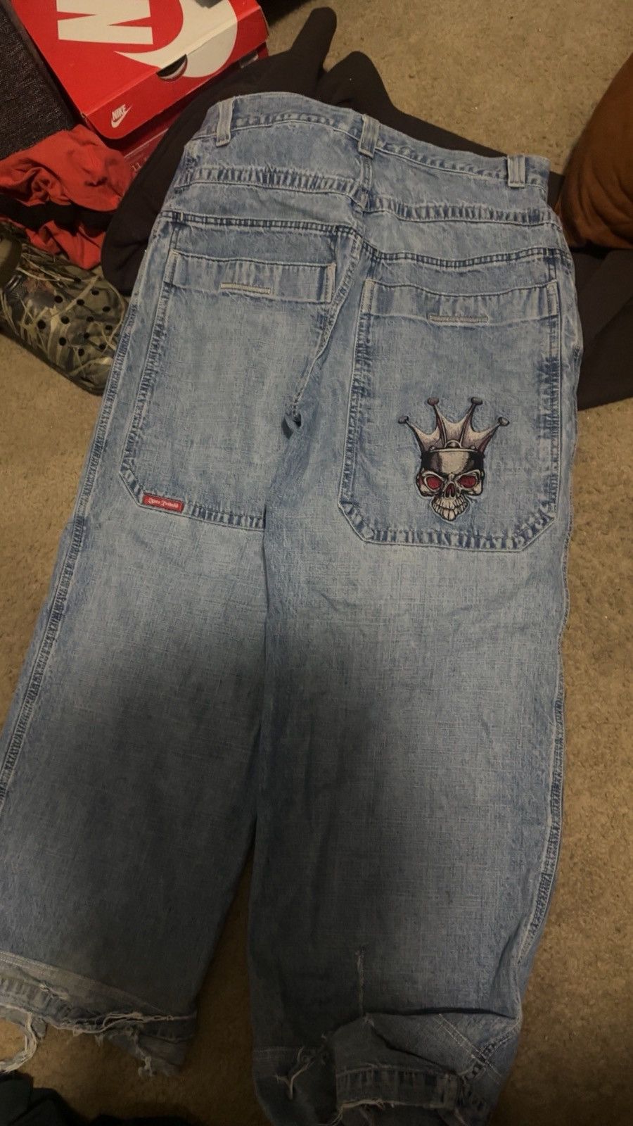 JNCO Jnco skull jeans Size US 34 / EU 50 - 1 Preview