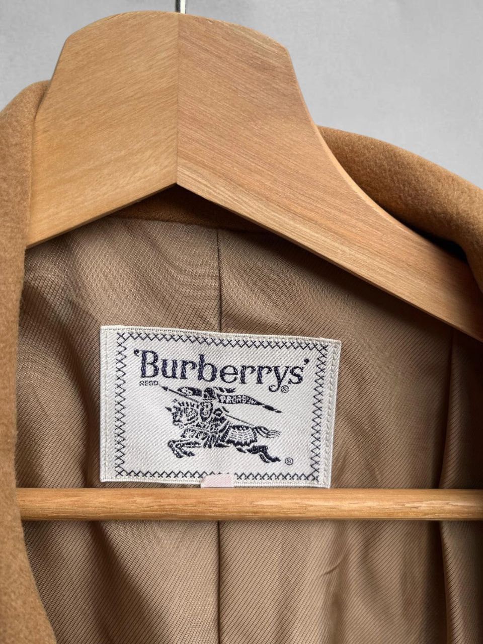 Burberry Vintage Burberrys Gold Tone Buttons Wool Jacket Size L / US 10 / IT 46 - 14 Thumbnail