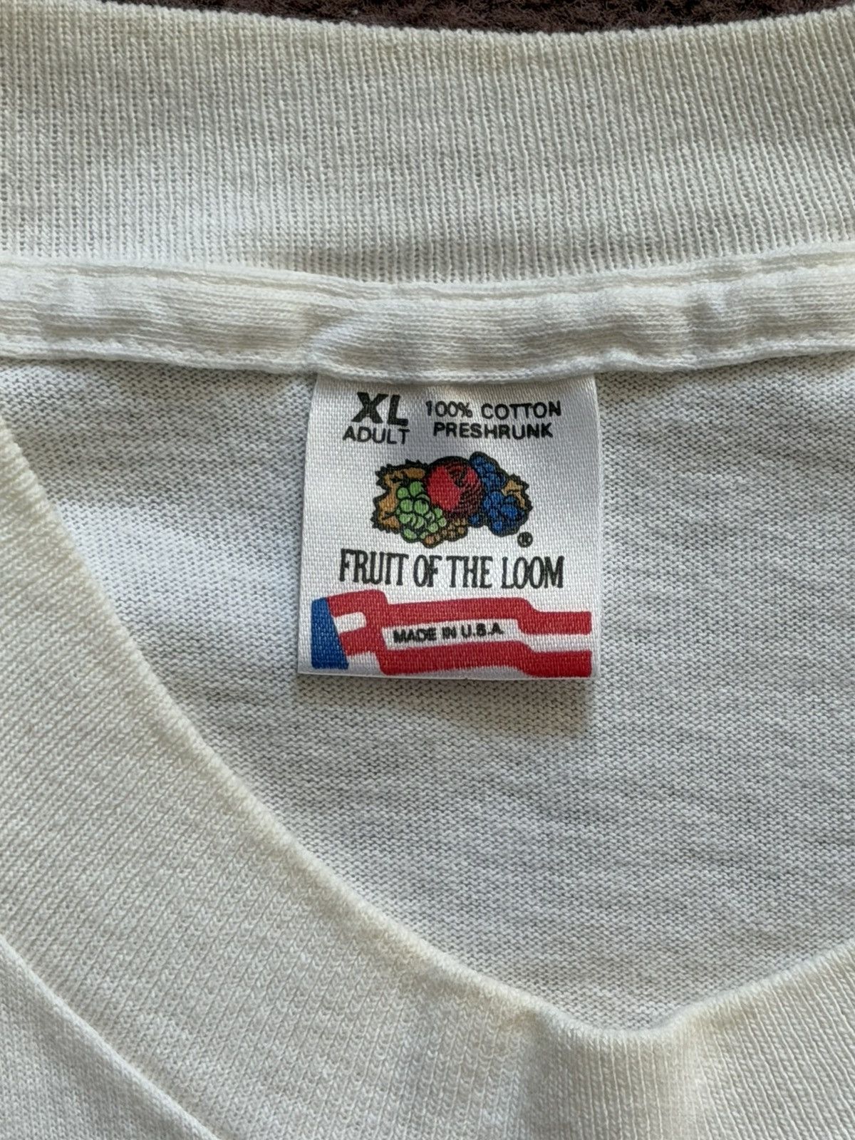 Fruit Of The Loom Vintage 90s Lincoln Land Community College Baseball t-shirt Size US XL / EU 56 / 4 - 6 Thumbnail