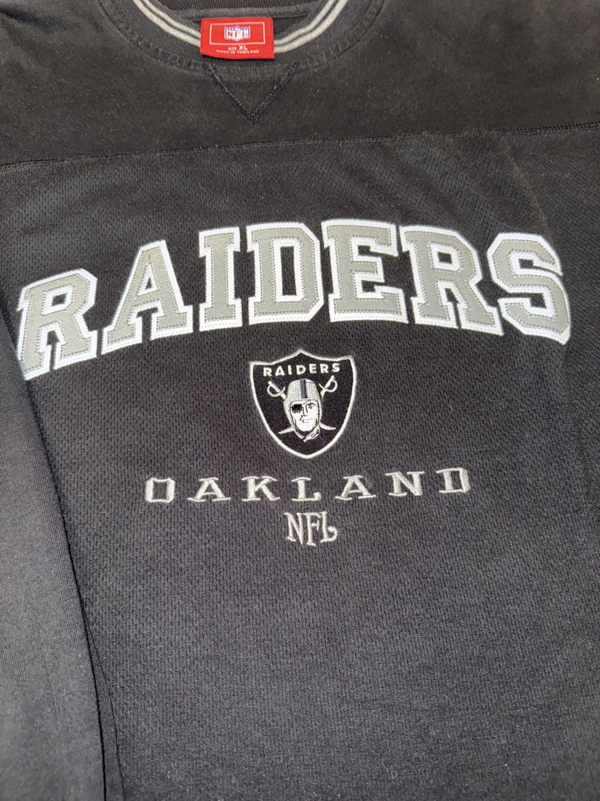 NFL oakland raiders long sleeve Size US XL / EU 56 / 4 - 2 Thumbnail