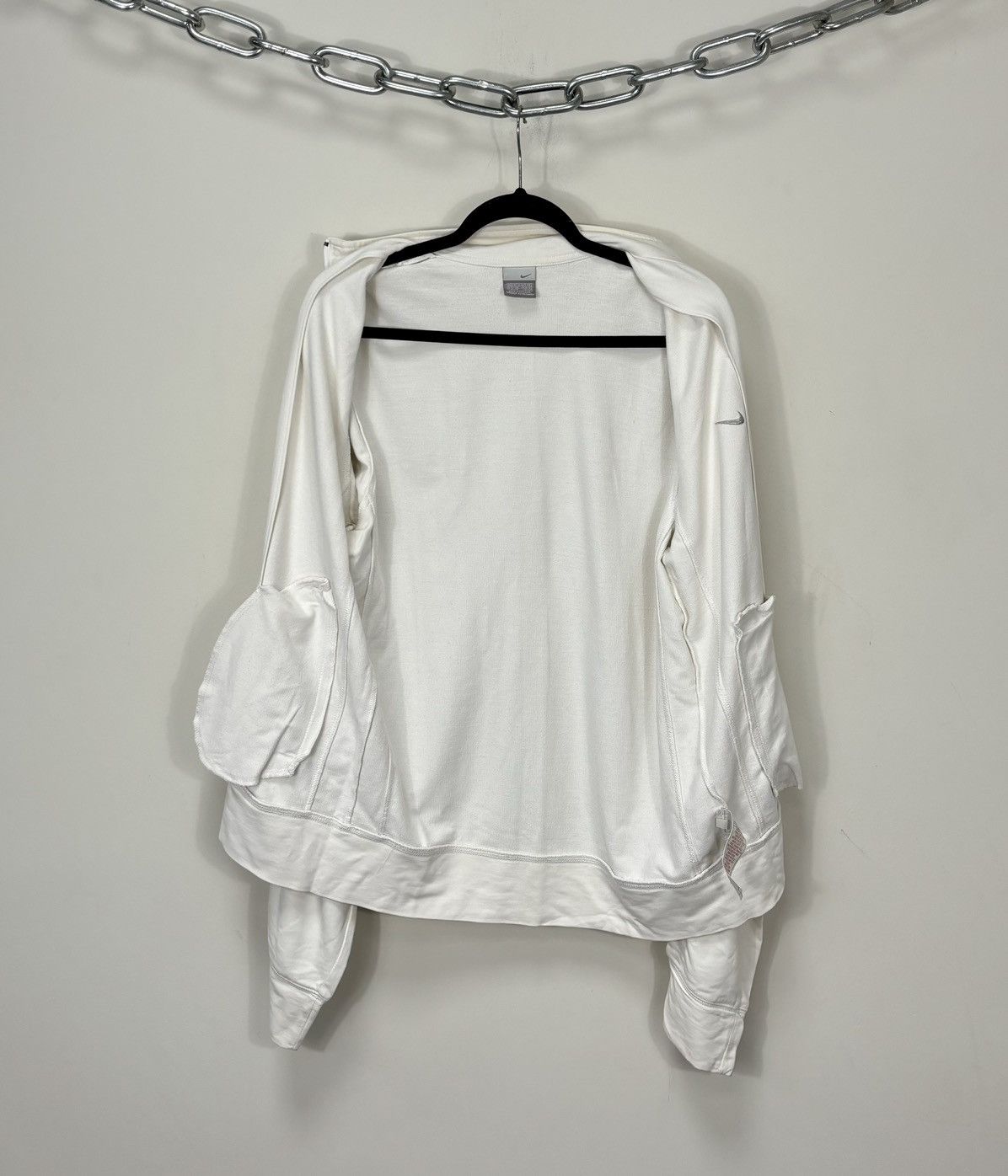 Nike Vintage Nike Y2K Drill Hype Full Zip Track Top Jacket Size US XL / EU 56 / 4 - 2 Thumbnail