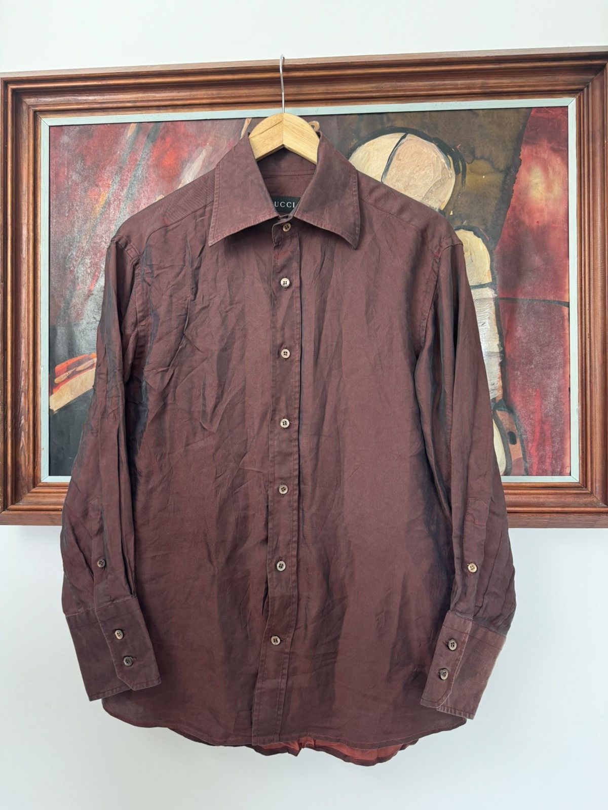 Gucci × Tom Ford × Vintage Gucci Shirt Button Up Vintage Tom