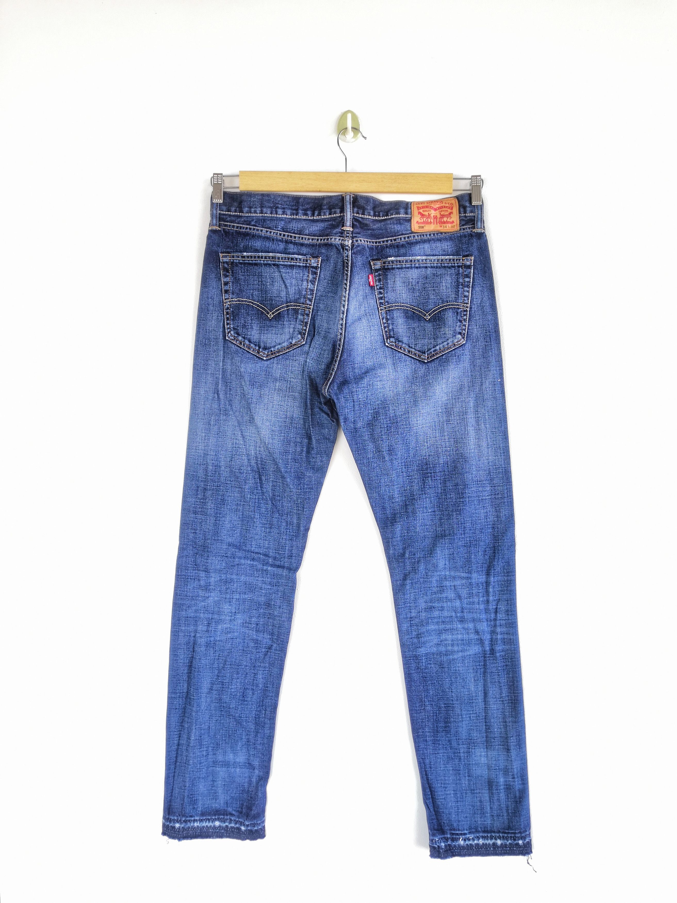 Levi's Vintage Levis Release Hem Distressed Jeans Levi's 508 Denim Size US 36 / EU 52 - 2 Thumbnail
