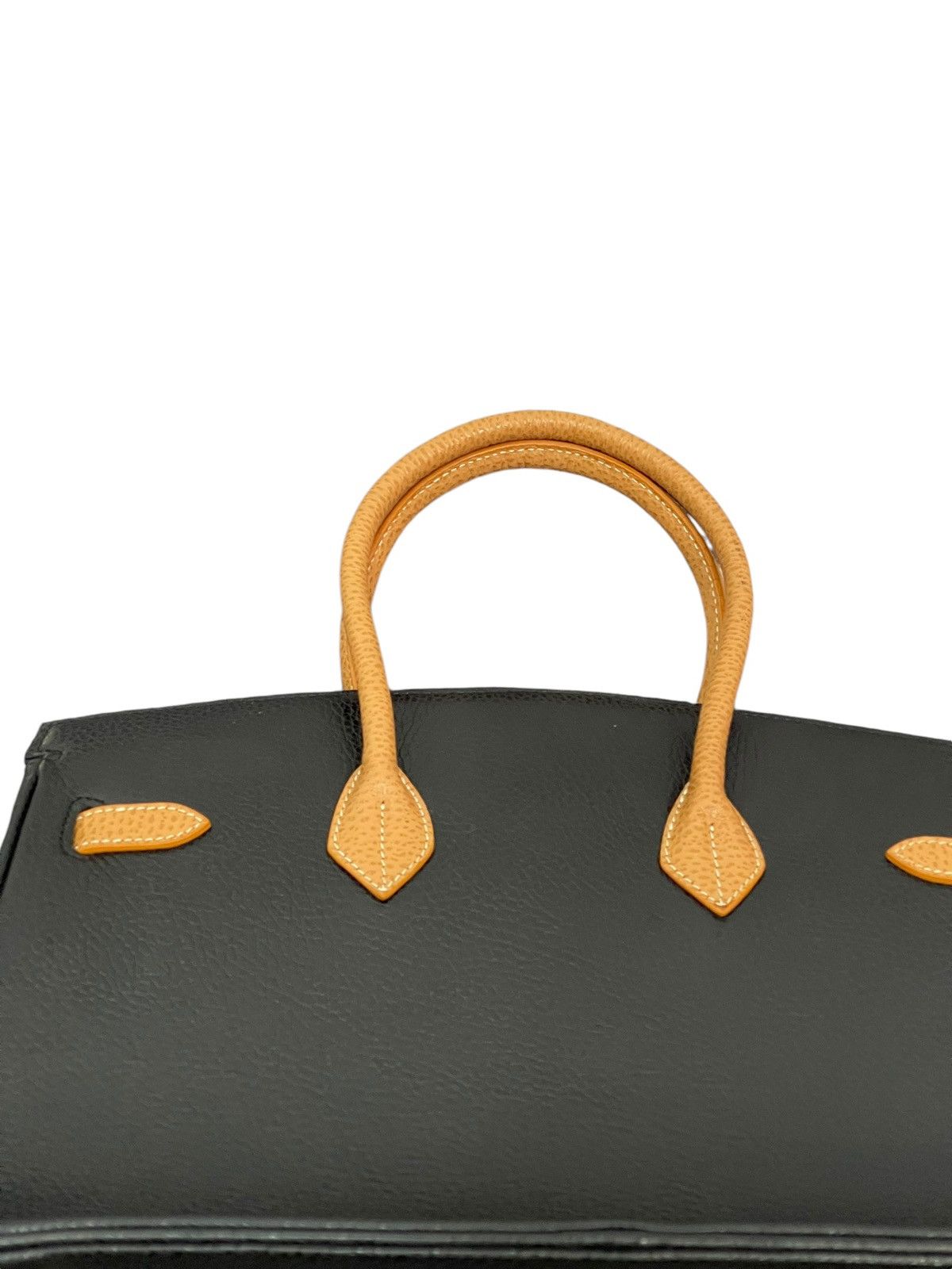 Genuine Leather Birkin Bag Leather Vintage Unknown Custom 1🟩1 Size ONE SIZE - 18 Thumbnail