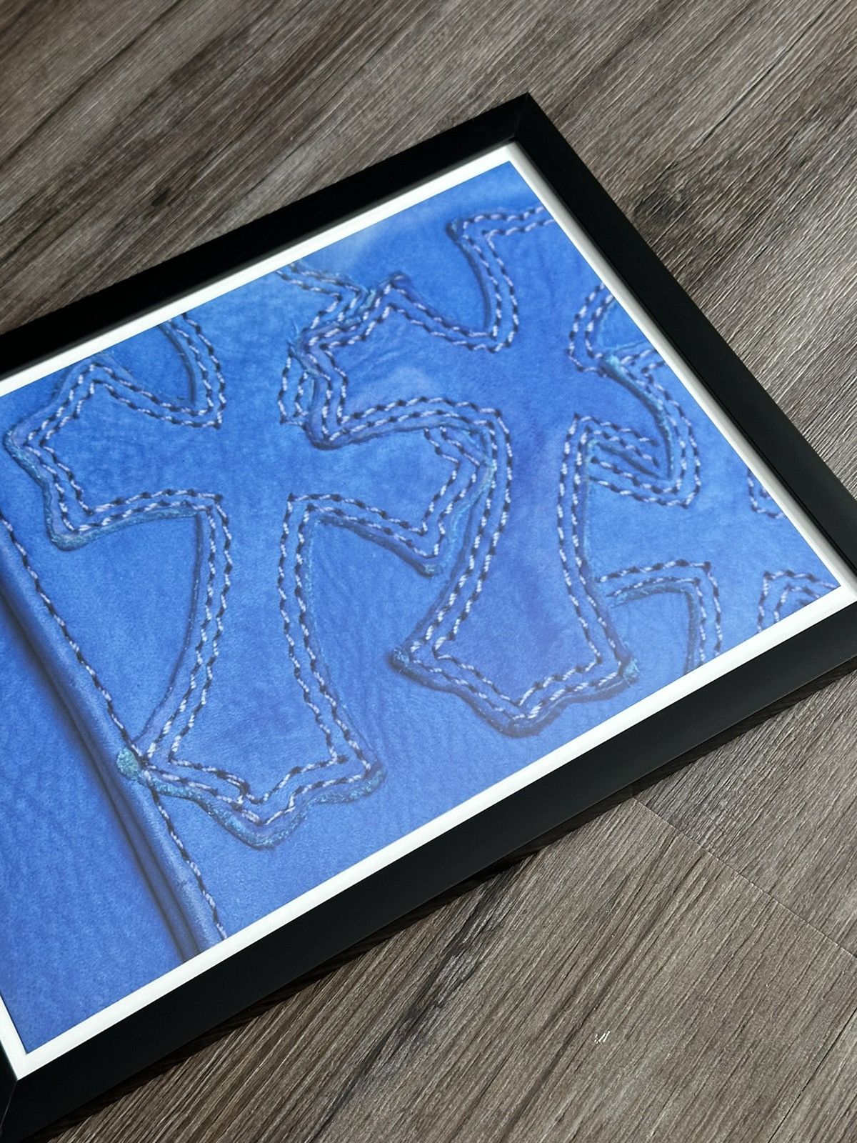 Chrome Hearts 🖤Chrome Hearts🖤 Leather Cross Patch 9x12 Framed Poster Size ONE SIZE - 3 Thumbnail