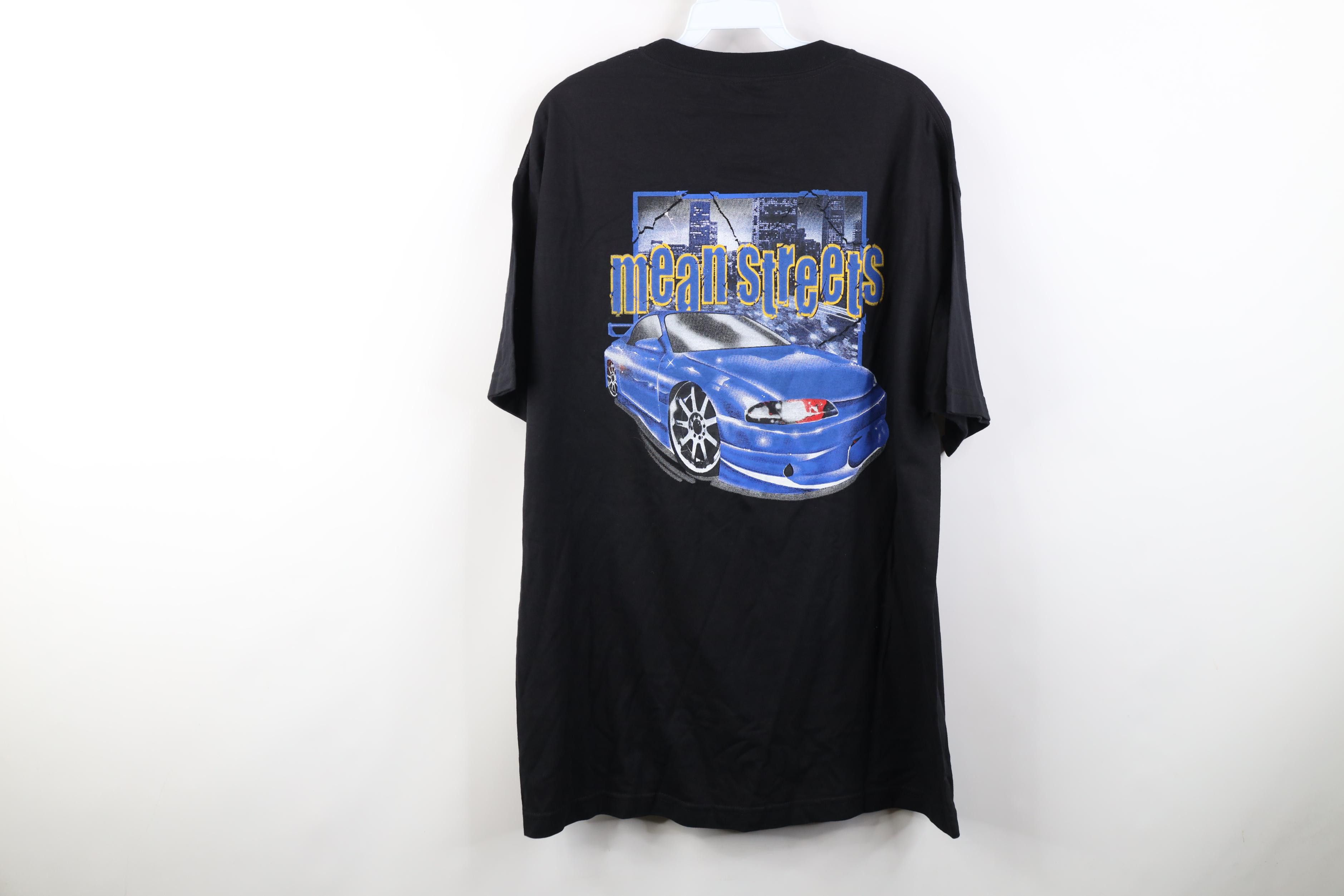 Vintage Vintage Y2K Streetwear Streets Fire Flames Racing T-Shirt Size US L / EU 52-54 / 3 - 12 Thumbnail
