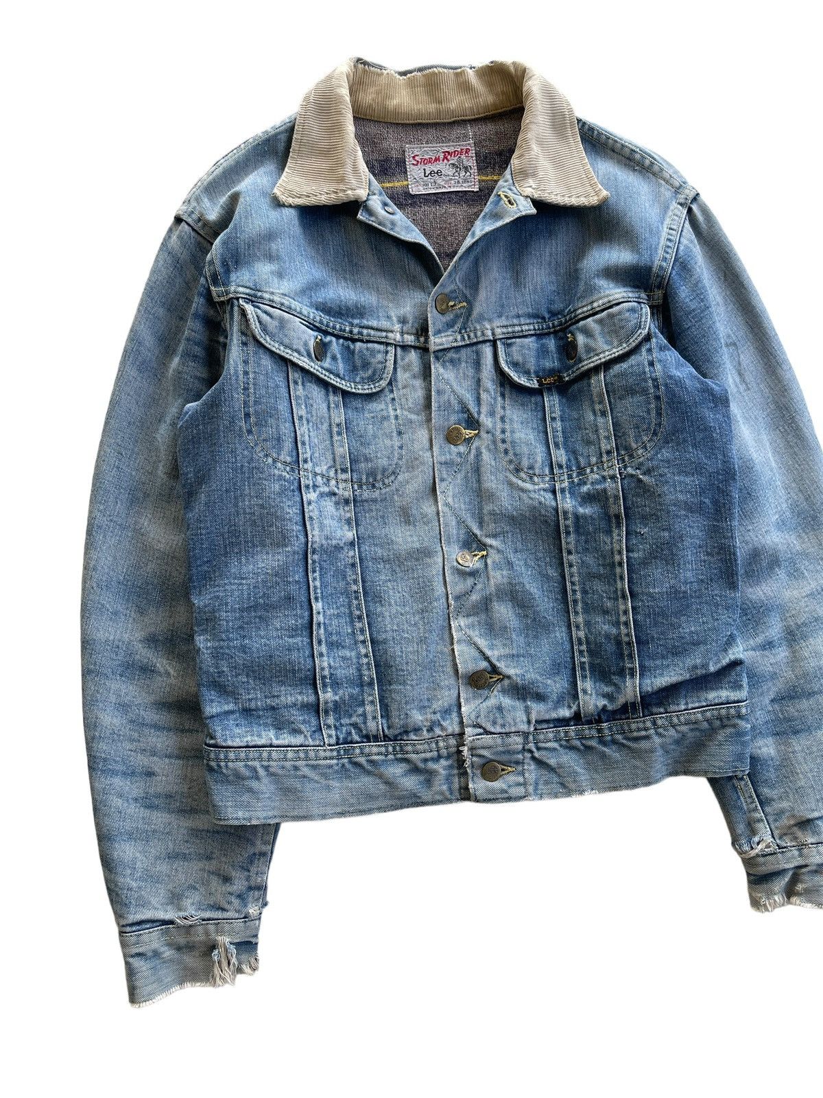 Lee 1960s Lee Storm Rider 101 LJ Blanket Denim Jacket Size US S / EU 44-46 / 1 - 3 Thumbnail
