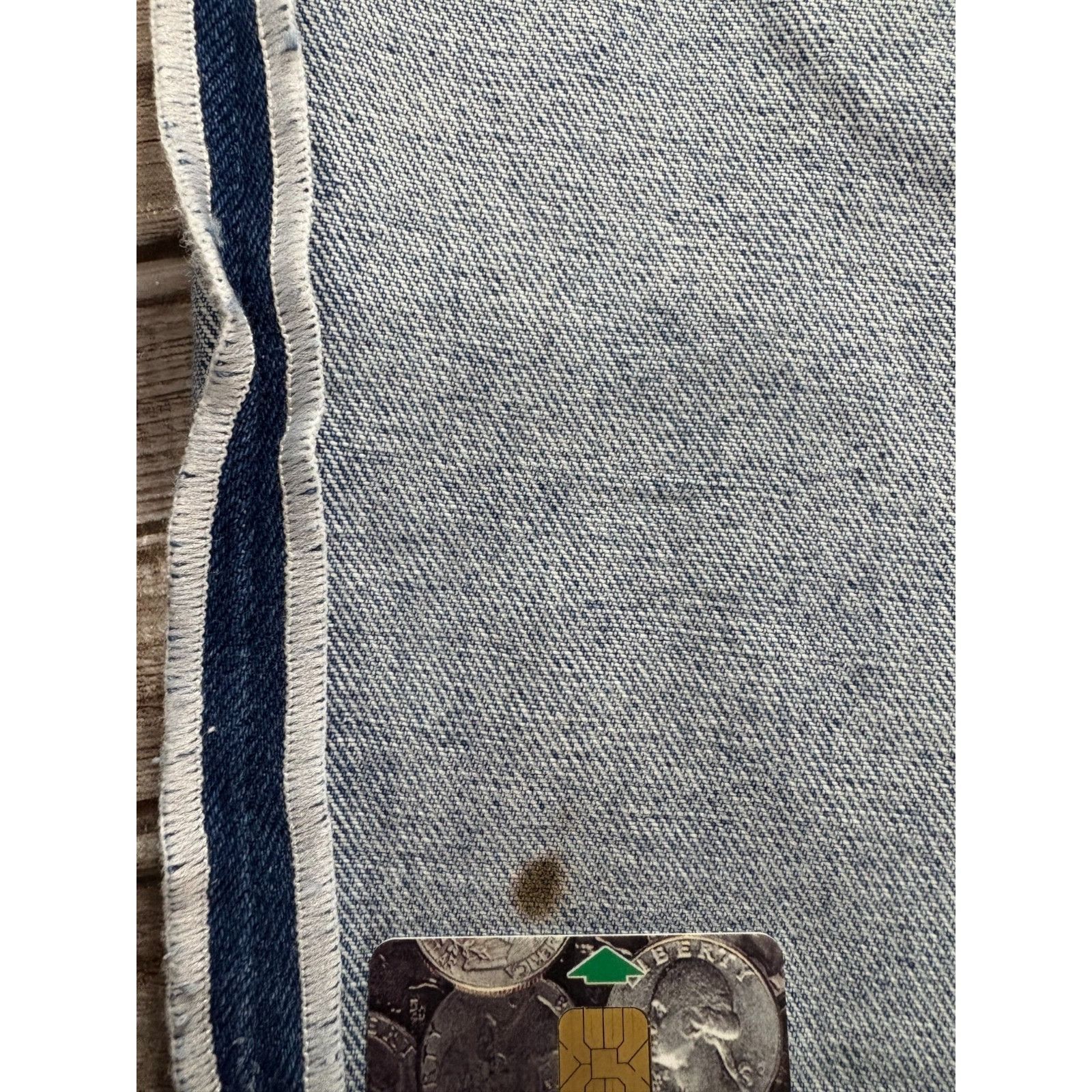 Maison Margiela MM6 Maison Margiela Inside Out Jeans size 42 US 6 color blue Size 28" / US 6 / IT 42 - 3 Thumbnail
