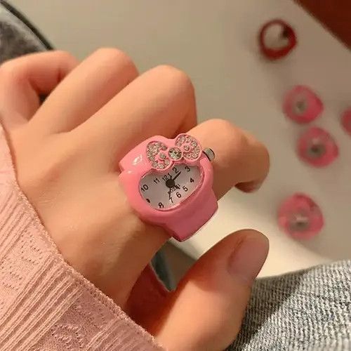 Jewelry Hirasawa x azawa Cute Watch Adjustable Ring Size ONE SIZE - 1 Thumbnail