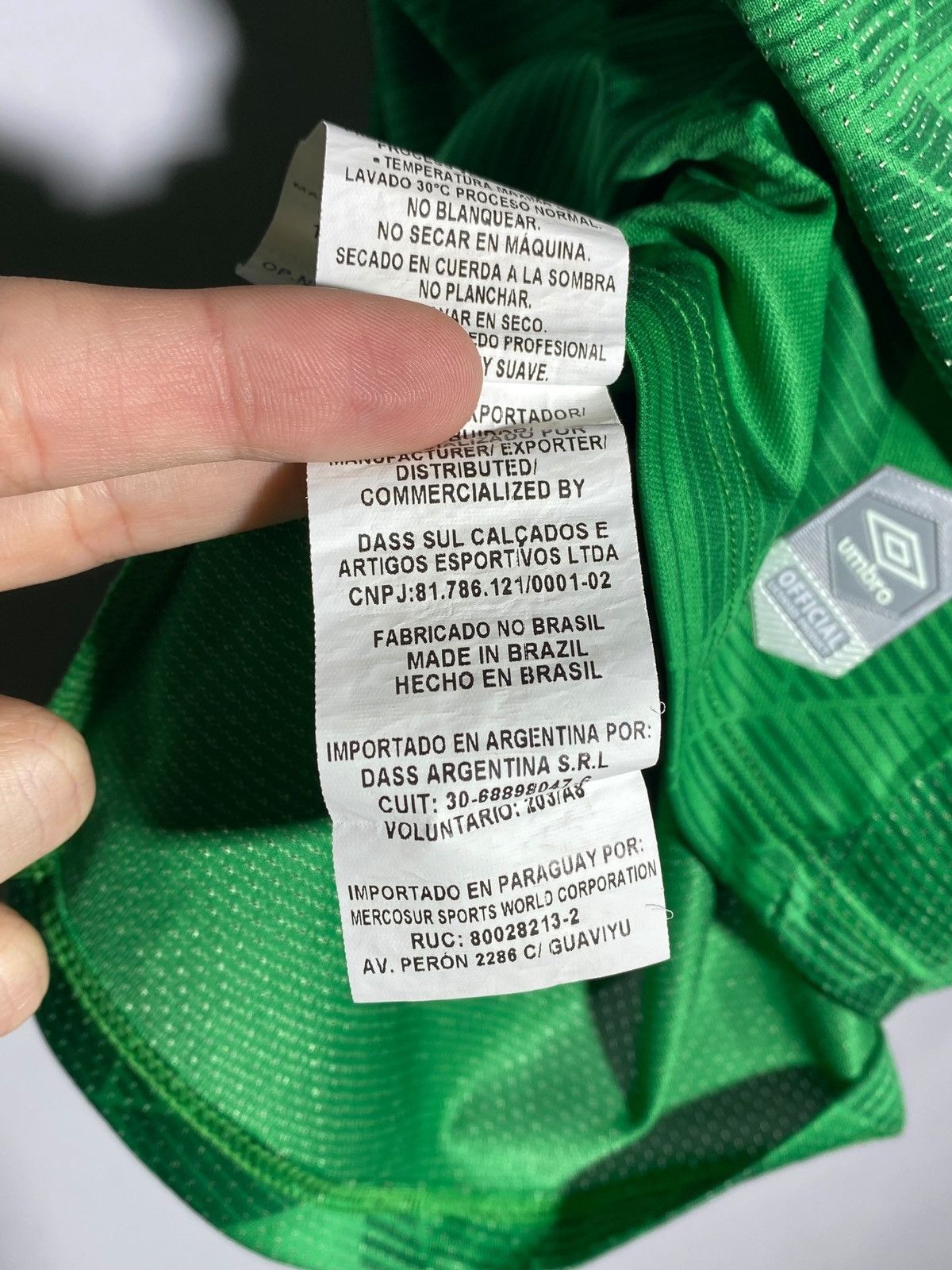 Umbro Umbro Chapecoense FC 2020 Home Football Shirt Size US L / EU 52-54 / 3 - 20 Thumbnail