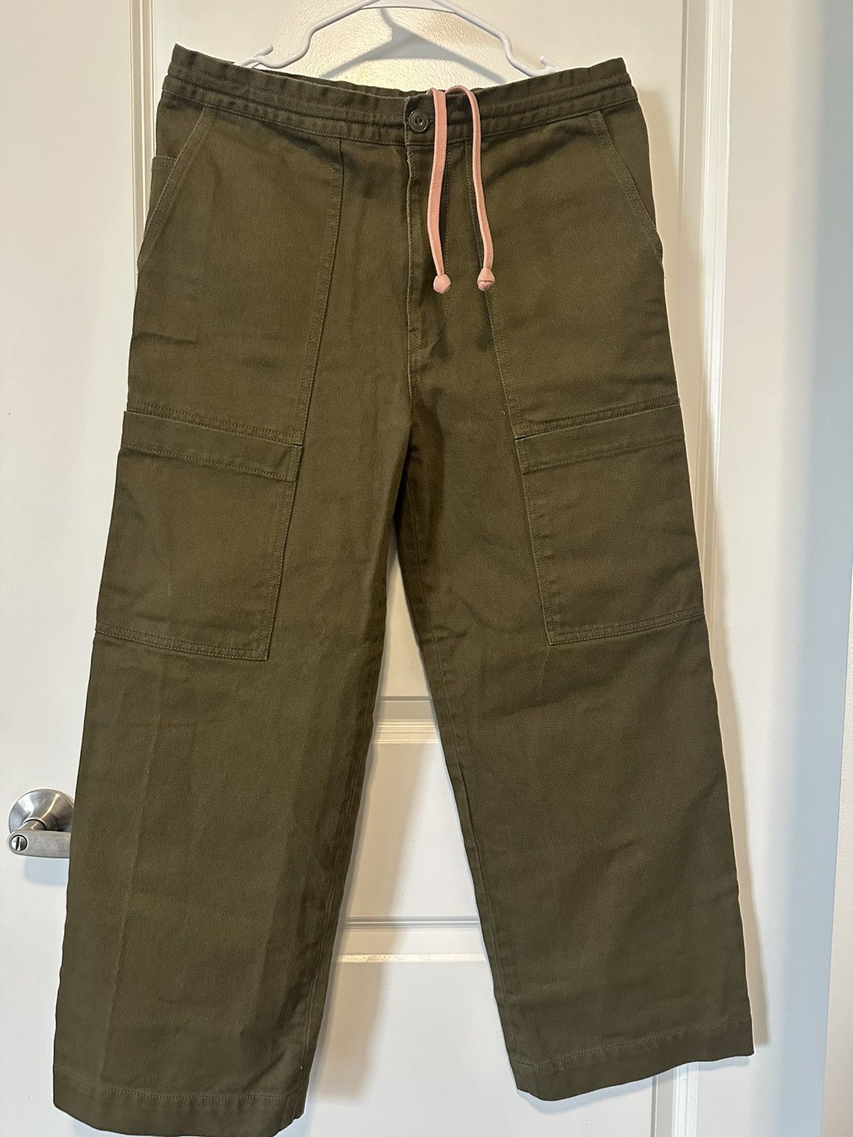 Acne Studios Acne Studio Khaki Green Carpenter Pants Size US 28 / EU 44 - 3 Thumbnail