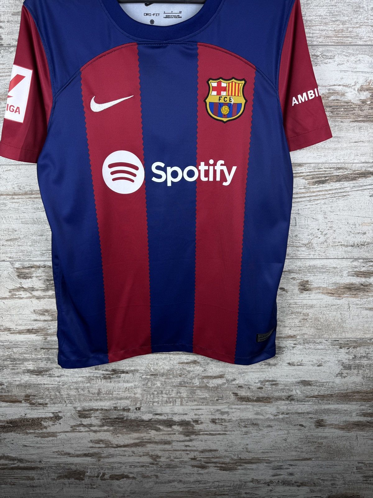 Nike Mens Nike FC Barcelona soccer jersey T-shirt tee training Size US S / EU 44-46 / 1 - 5 Thumbnail