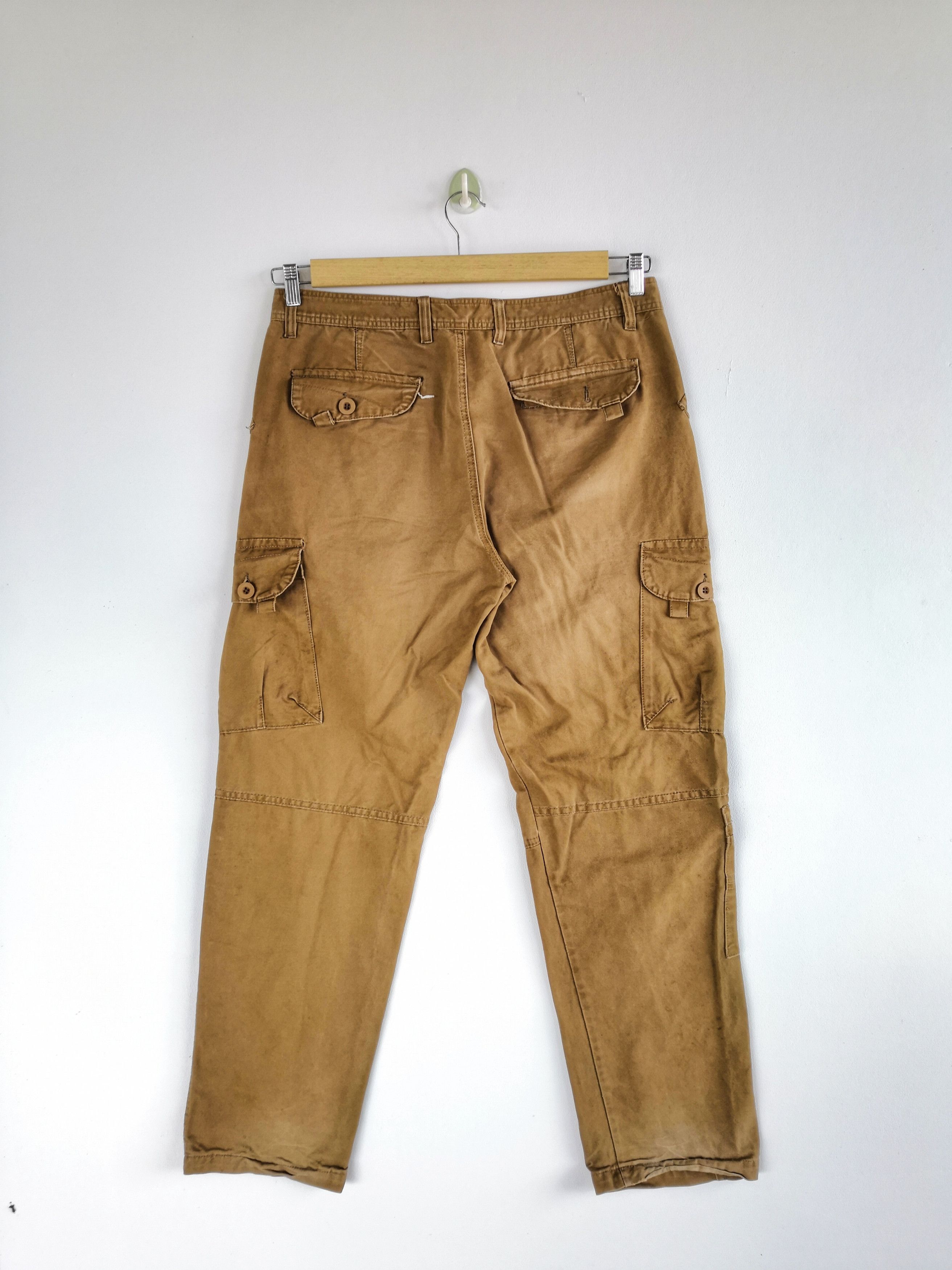 Japanese Brand Vintage Japanese Cargo Pants Multi Pocket Utility Pants Size US 36 / EU 52 - 2 Thumbnail