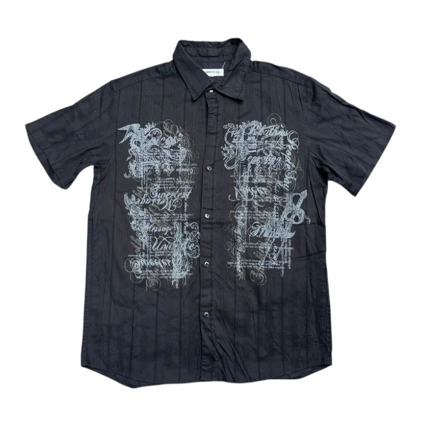 20471120 2000s Commontage Gothic Punk Ifsixwasnine Shirt Size US L / EU 52-54 / 3 - 1 Thumbnail