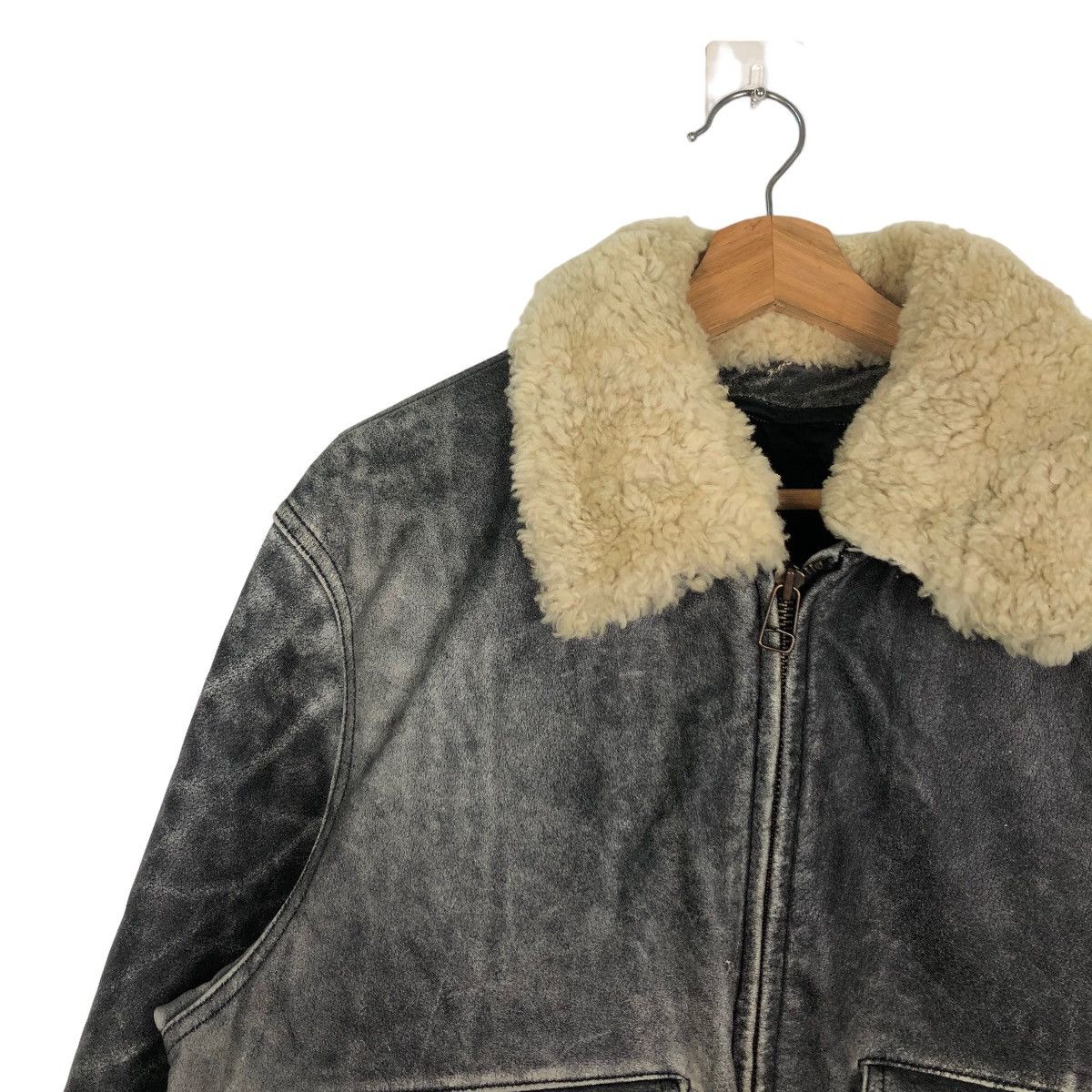Buzz Rickson's VINTAGE SOFT GENUINE BOMBER JACKET BUZZ RICKSONS DESIGN Size US L / EU 52-54 / 3 - 6 Thumbnail