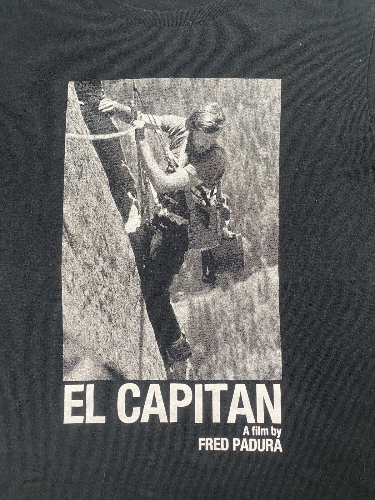 The North Face Vintage Japan TNF El Capitan Fred Padura Film Tshirt Size US S / EU 44-46 / 1 - 2 Thumbnail