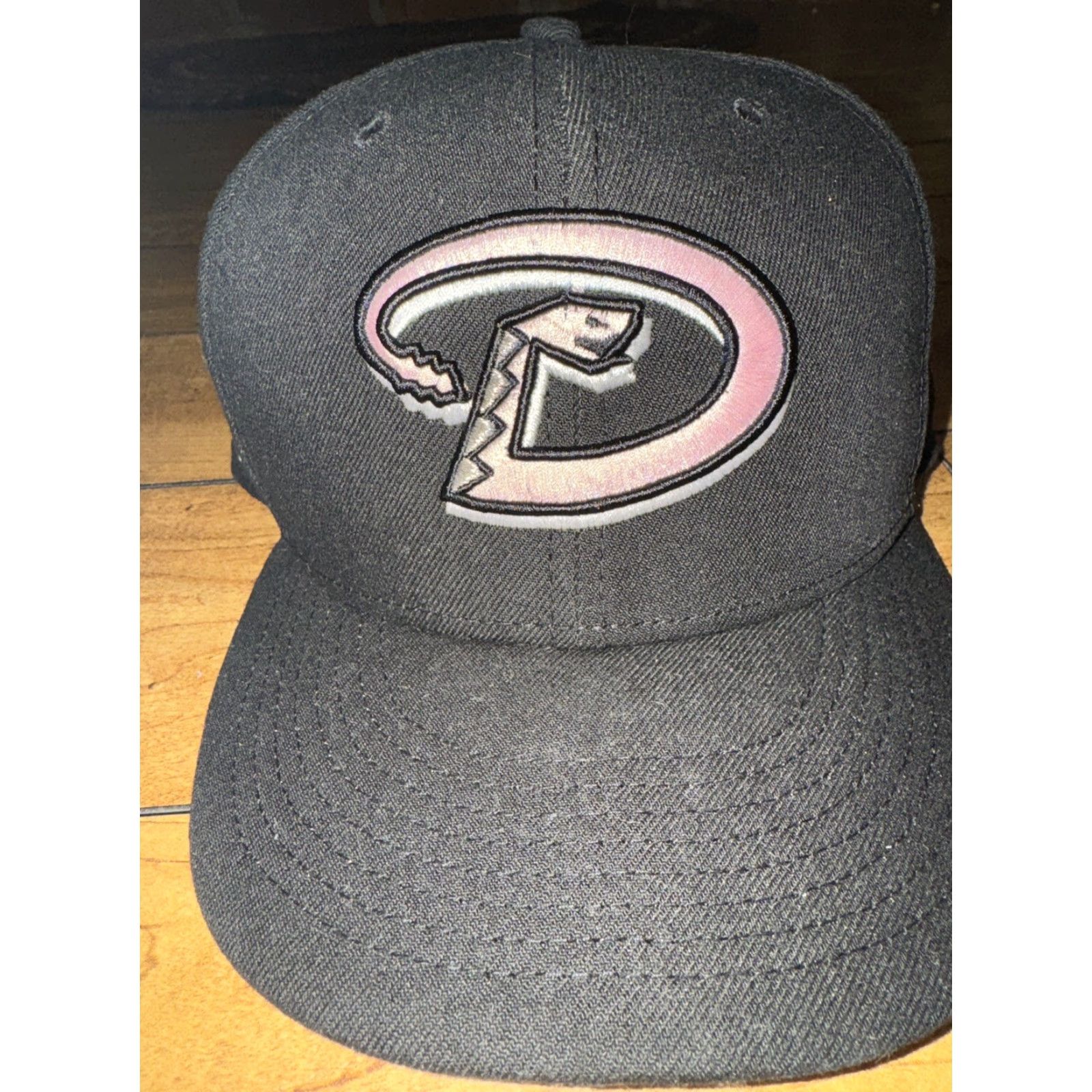 New Era New Era Arizona Diamondbacks Baseball Cap Black Pink Brim 7 7/8 Men Hats Colorful 90s? Size ONE SIZE - 2 Thumbnail