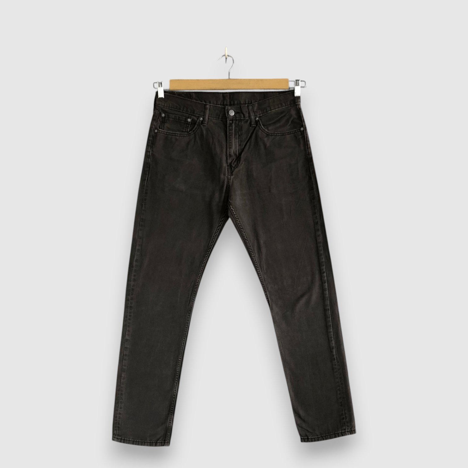 Levi's Vintage Levis Super Black Jeans Levi's White Tag Denim Pants Size US 34 / EU 50 - 1 Thumbnail