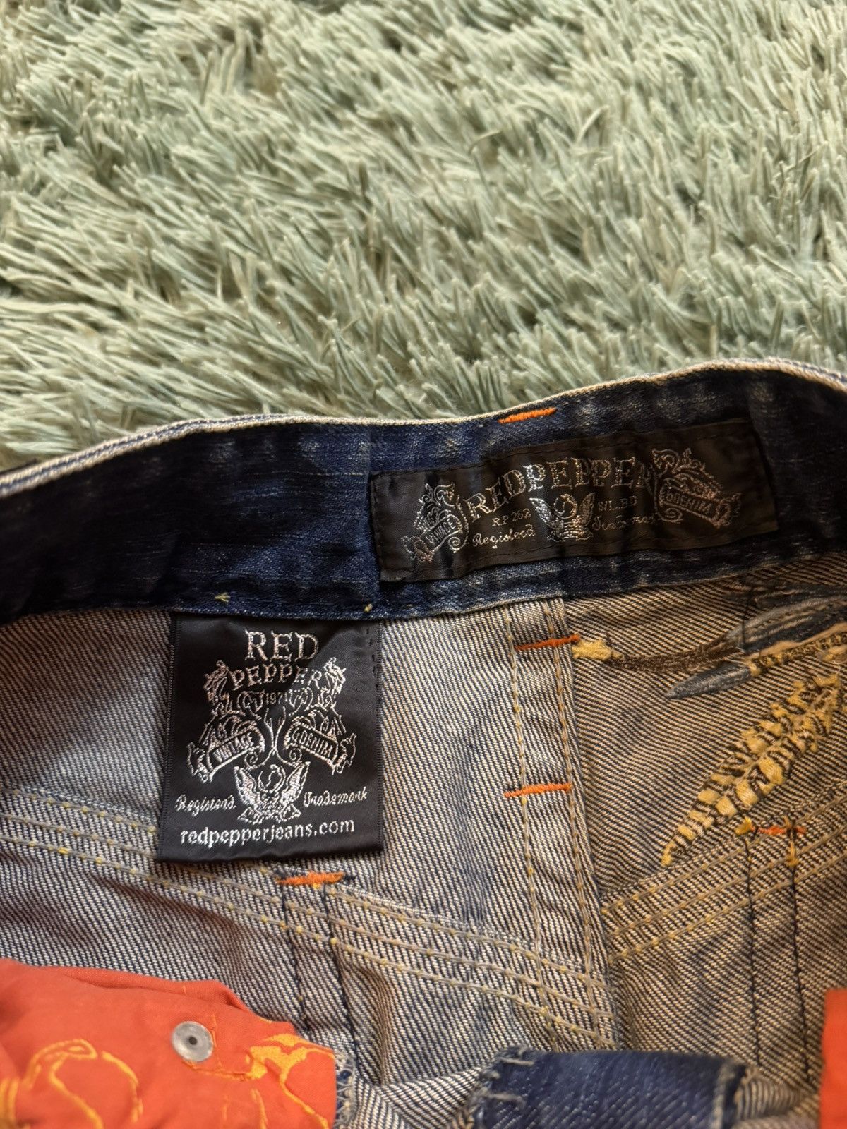 Other DENIM JEANS RED PEPPER Jeans Vintage Denim "INDIAN" Size 32 Size US 32 / EU 48 - 4 Thumbnail