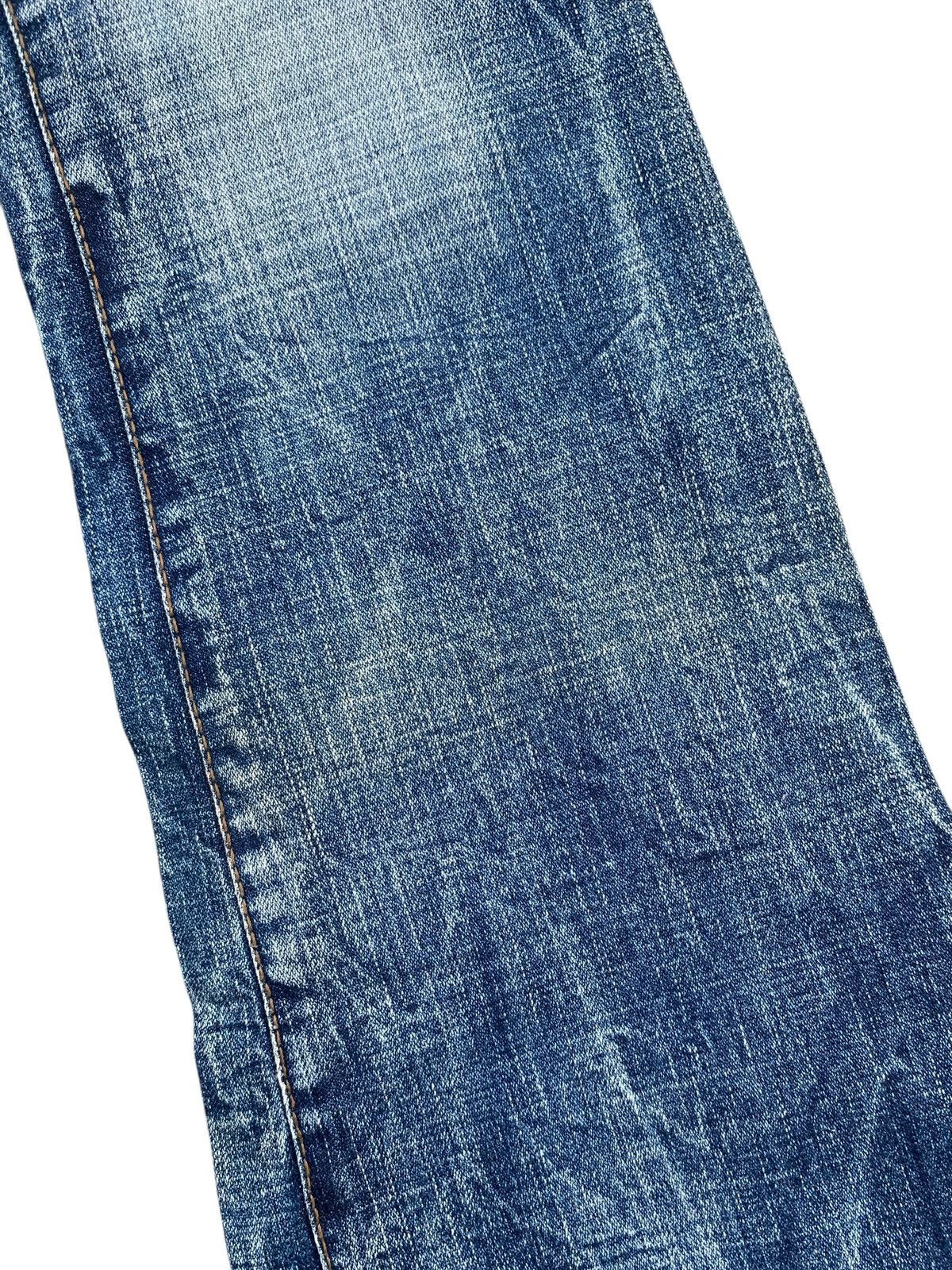 Tornado Mart Flare Cook Jeans Rusty Punk Japanese Distressed denim Size US 28 / EU 44 - 17 Thumbnail