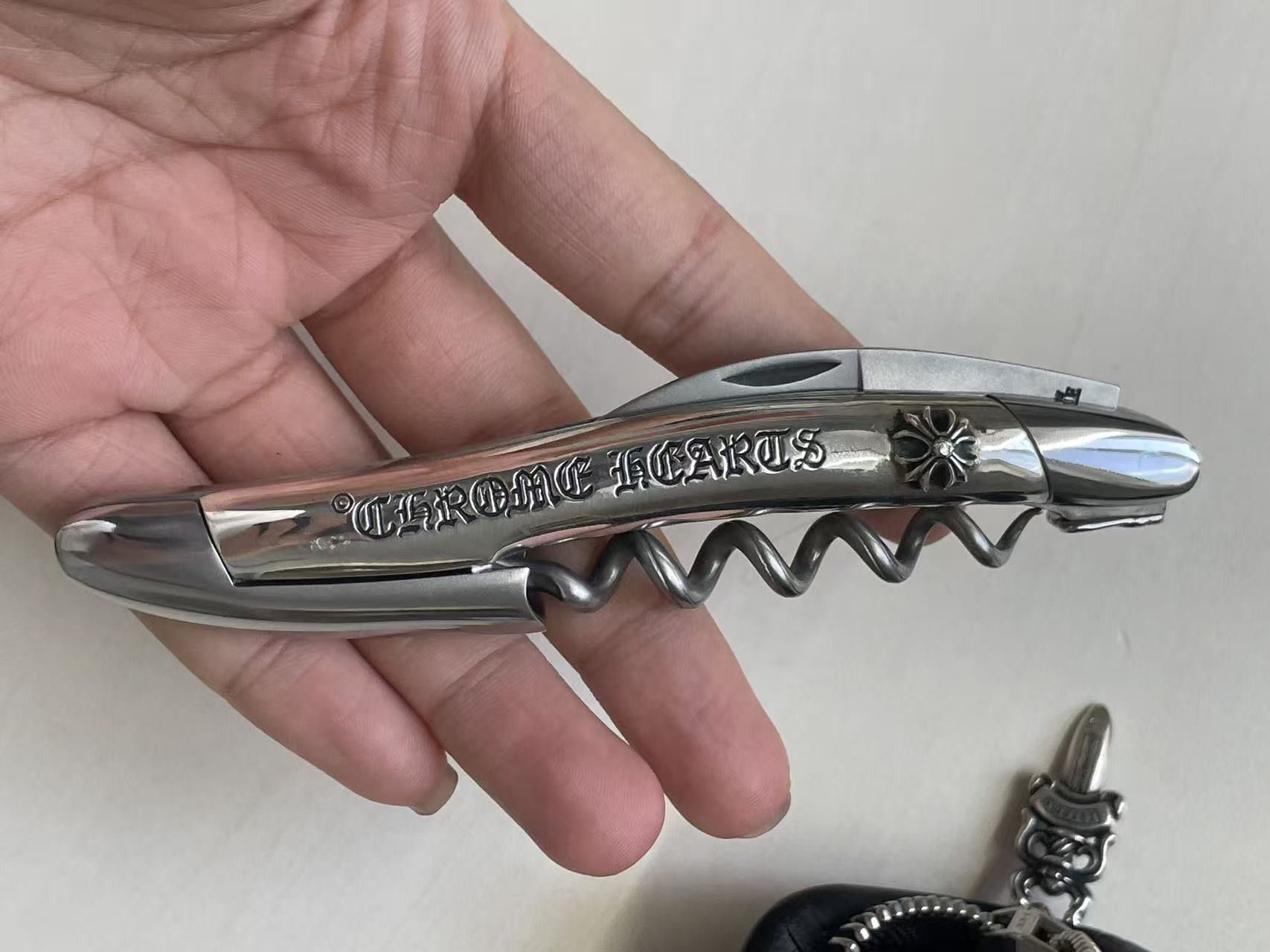 Chrome Hearts Chrome Hearts Silver Sommelier Wine Opener Size ONE SIZE - 5 Thumbnail