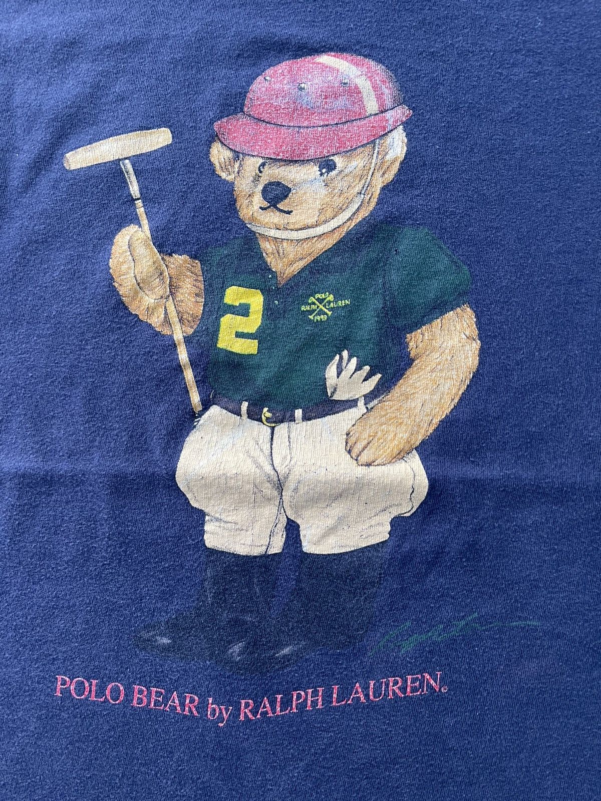 Polo Ralph Lauren VINTAGE 90S POLO BEAR BY RALPH LAUREN TEE VERY RARE Size US S / EU 44-46 / 1 - 3 Thumbnail