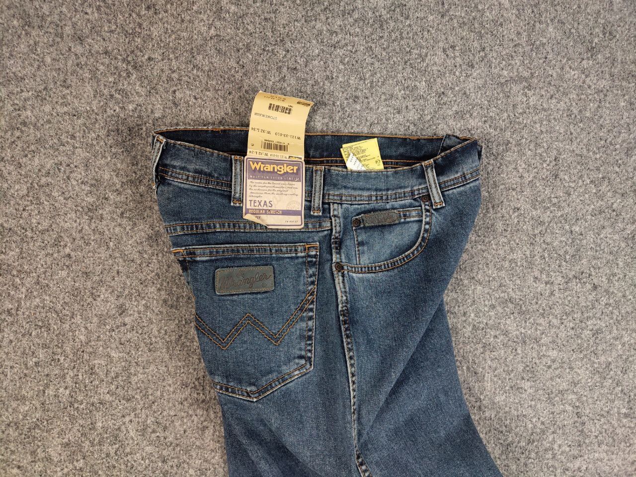 Wrangler Vintage Wrangler regular straight Stonewash Denim Jeans Size US 32 / EU 48 - 7 Thumbnail