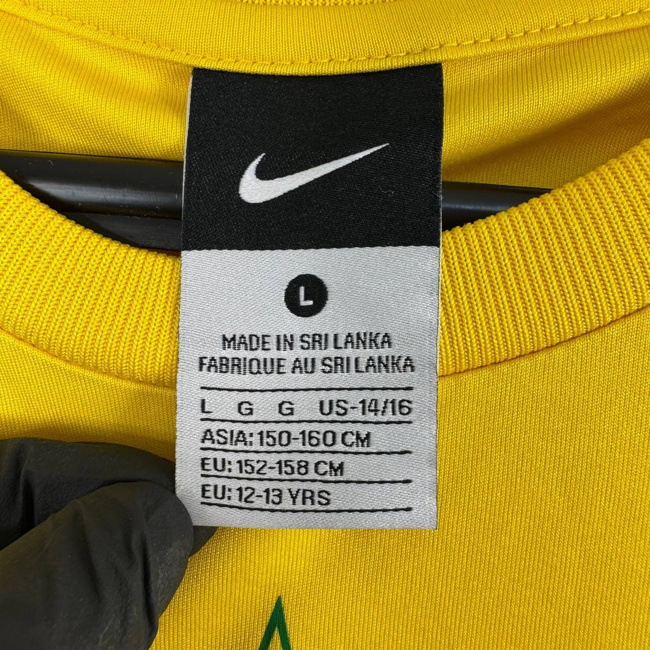 Nike Nike Brazil CBF Training Shirt 361391-703 Boys Size L 12-13Y Size US S / EU 44-46 / 1 - 5 Thumbnail