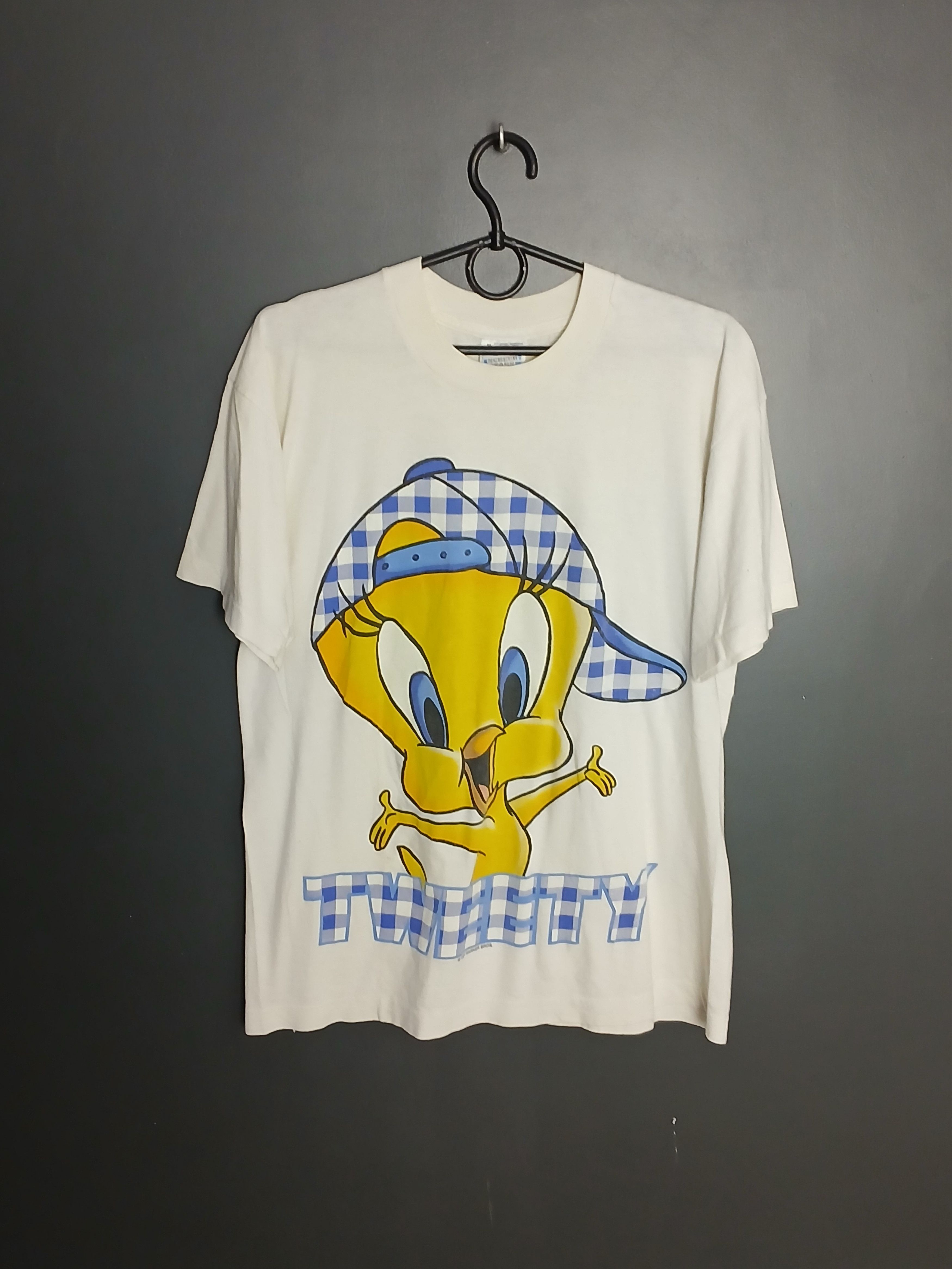 Cartoon Network × Vintage Vintage Looney Tunes Tweety Single Stitch T-Shirt Size US M / EU 48-50 / 2 - 1 Thumbnail