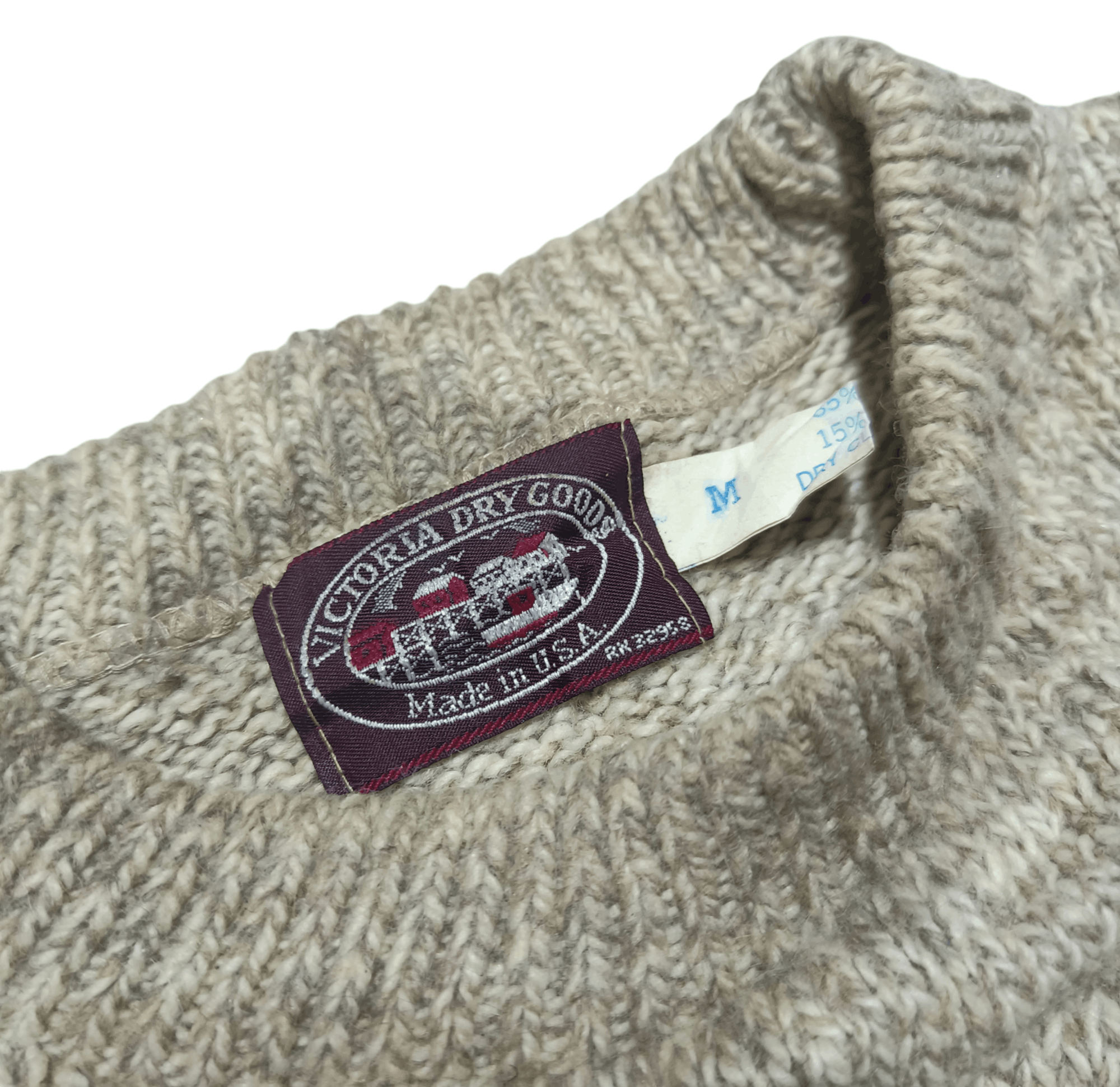 Other Vintage 80s VICTORIAN DRY GOODS Ethnic Motifs Knit Sweater Size US M / EU 48-50 / 2 - 8 Thumbnail